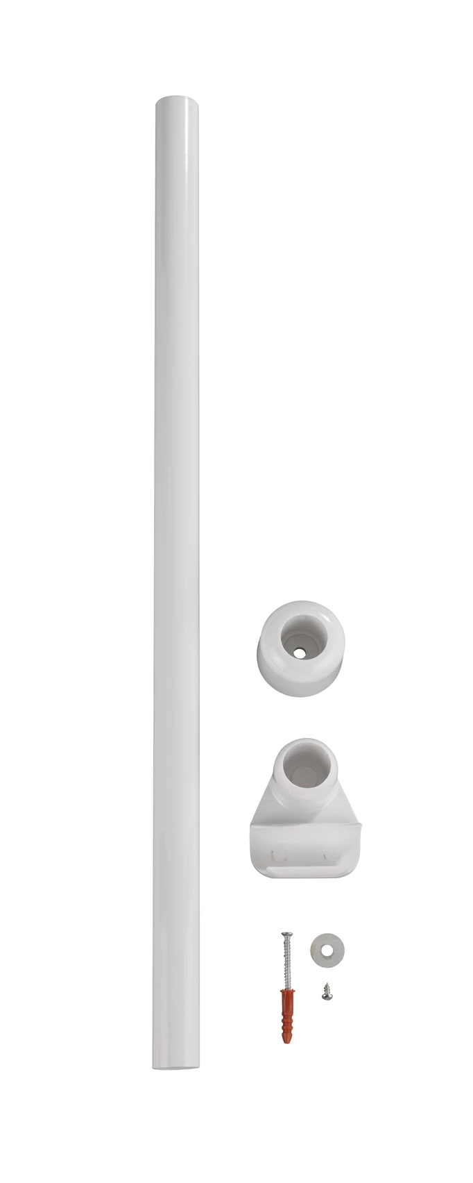 Deckenstütze universal 57 cm weiss