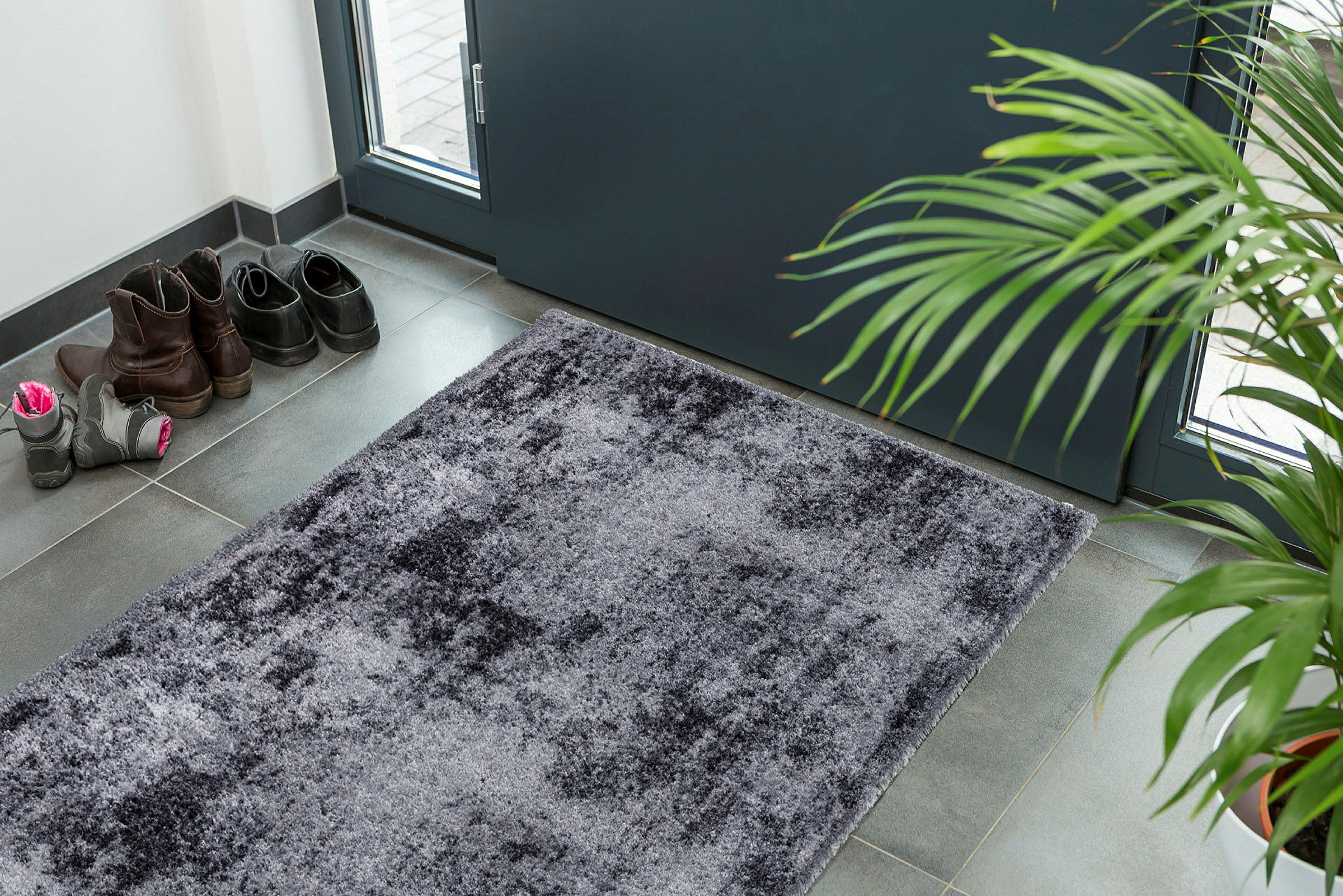 Pure und Soft ca.50x70cm D.001 C.040 Allover grau