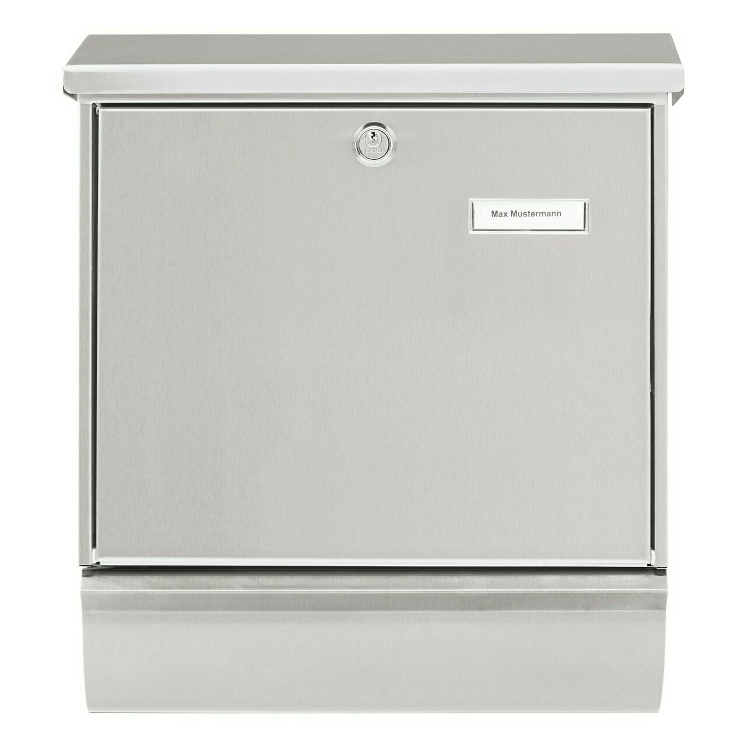 Edelstahl-Briefkasten Comfort-Set 39130 Ni