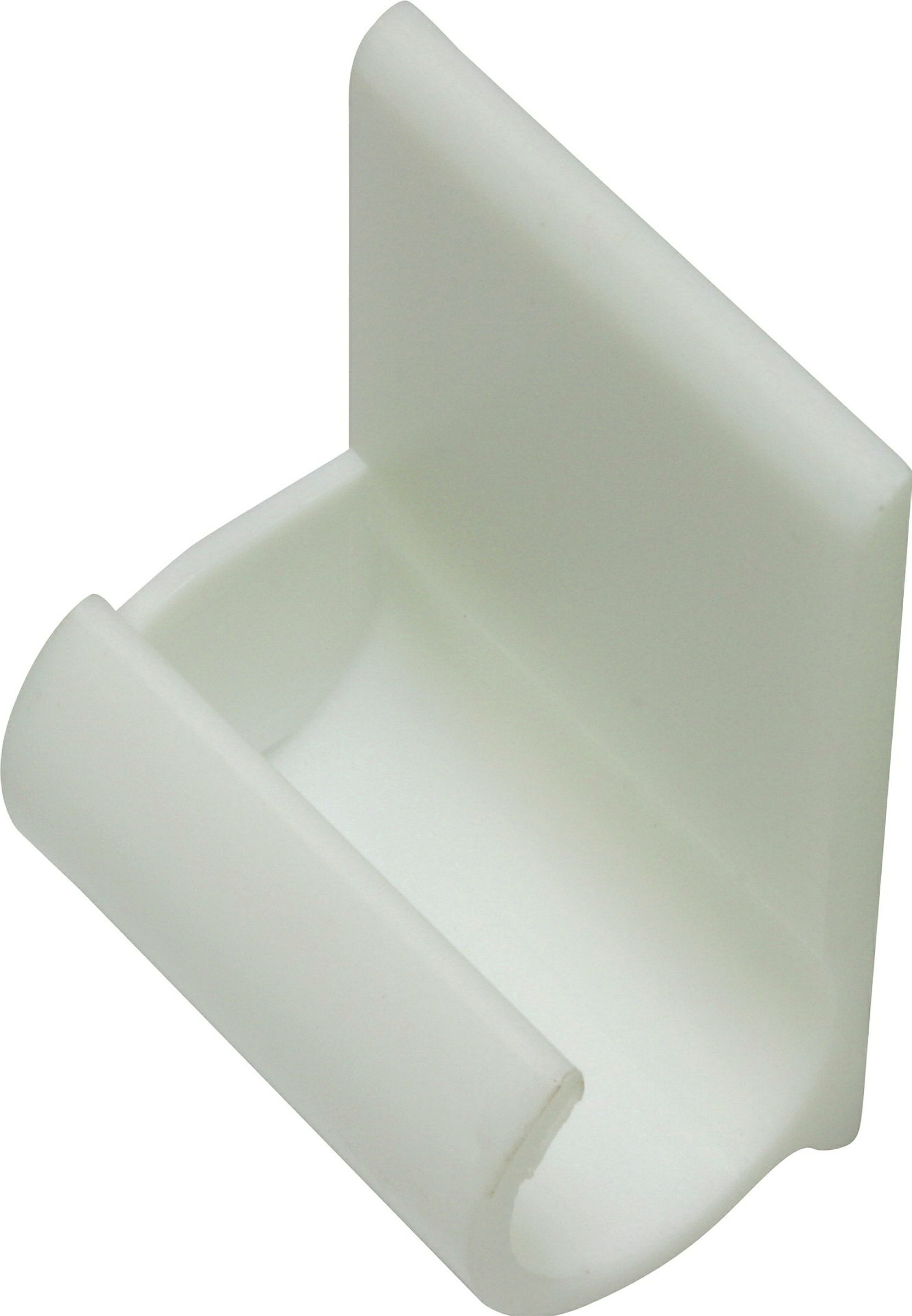 Klebeträger für Vitrage-/Scheibenstangen mit Ø 11-12 mm, Kunststoff, weiß