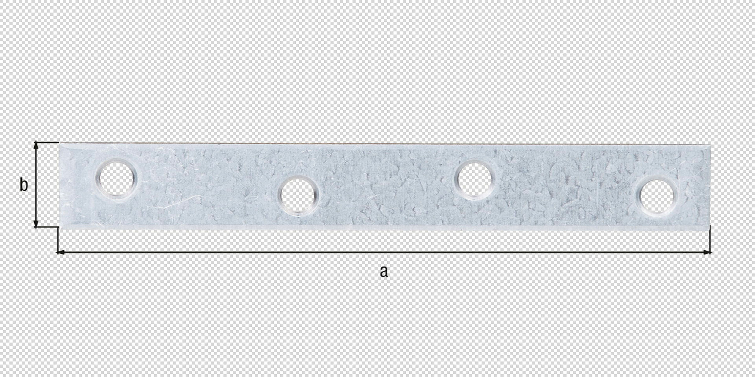 Flachverbinder 120x16 sendzimirverzinkt