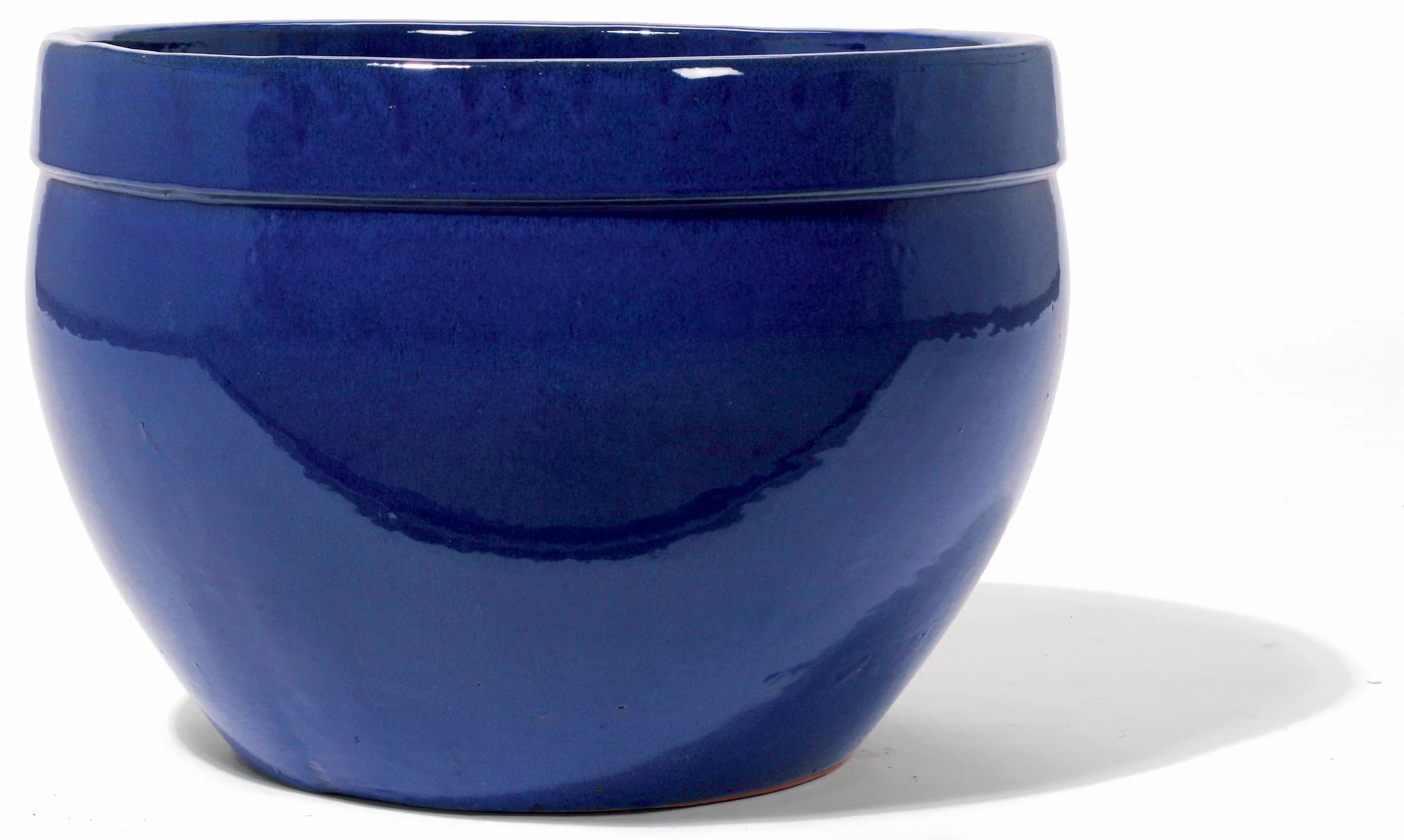 Kyros blau glasiert 36cm