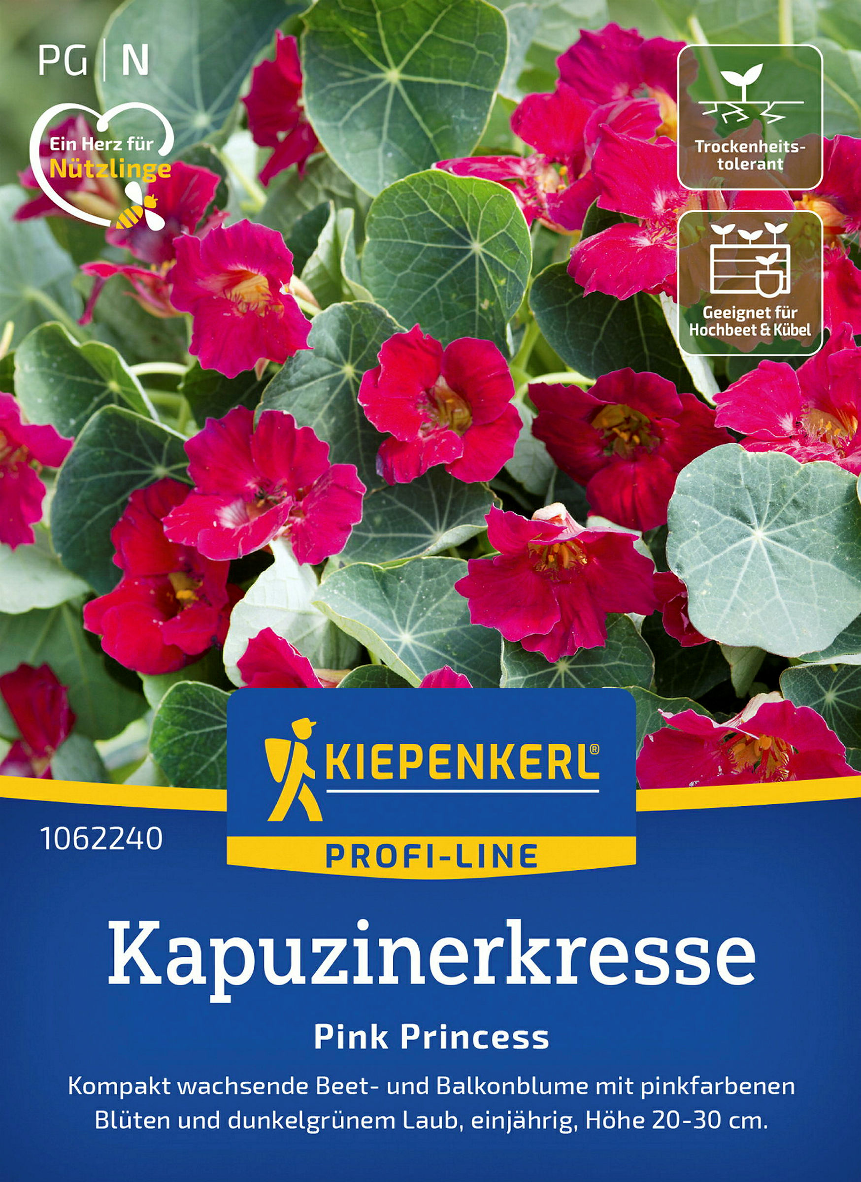 Kiepenkerl Kapuzinerkresse Pink Princess
