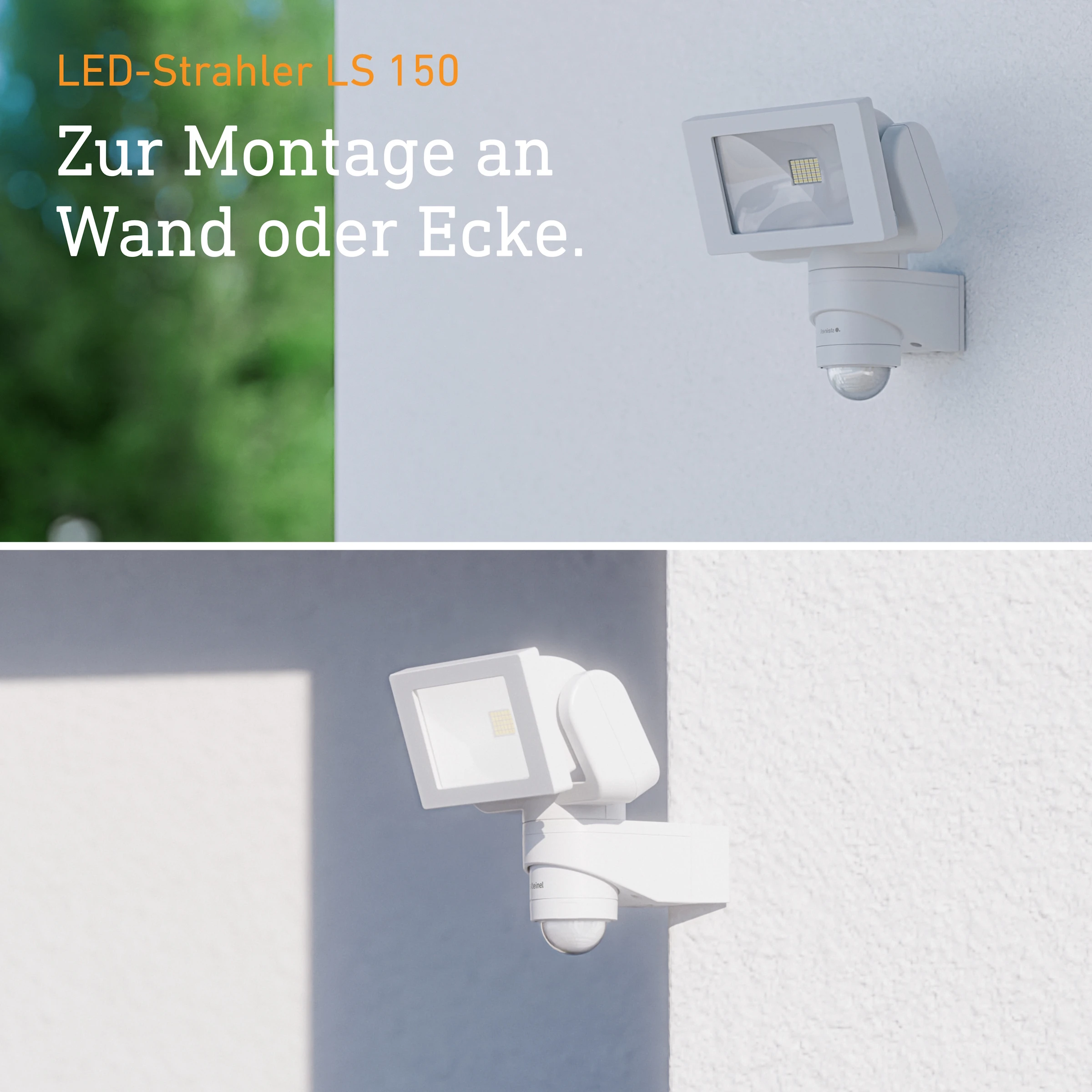 Sensor Strahler LS 150 LED weiß