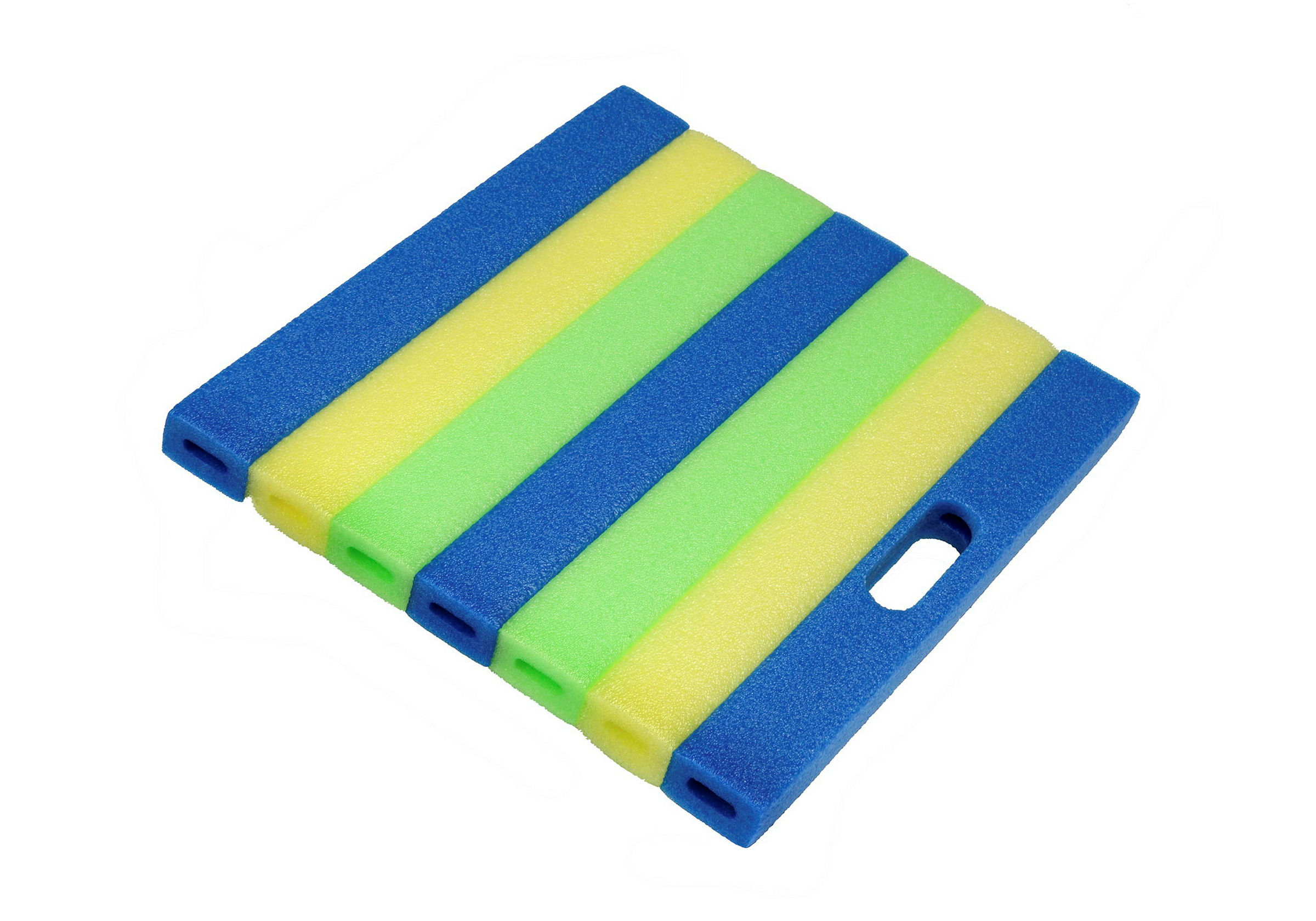 Knie- und Sitzkissen Tri-Color, Maße: 35x30x3 cm