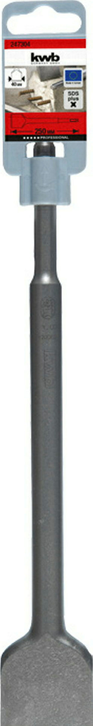 SDS plus Meißel fu r Bohrhämmer, Spatmeißel, 250 mm