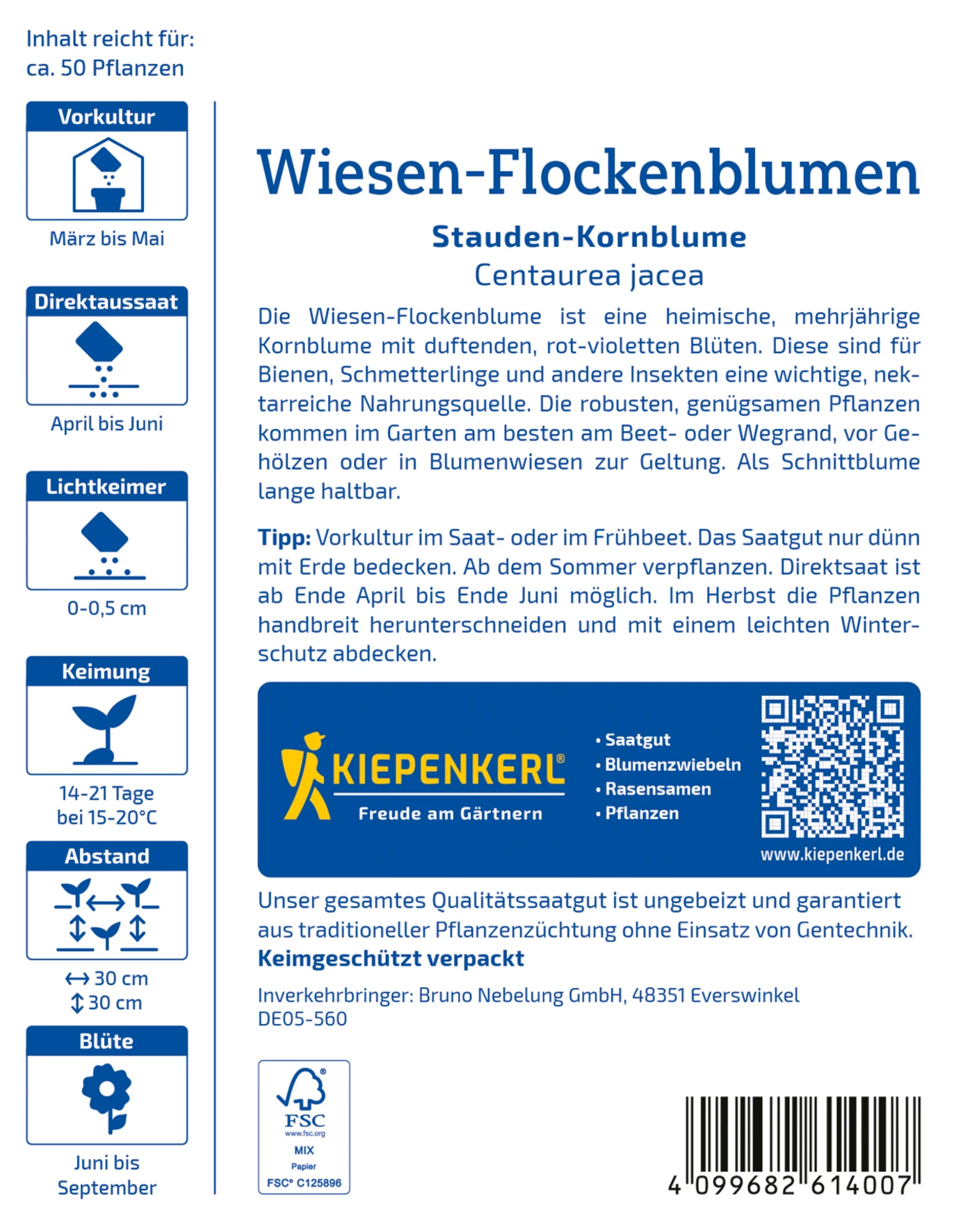 Kiepenkerl Wiesen-Flockenblumen