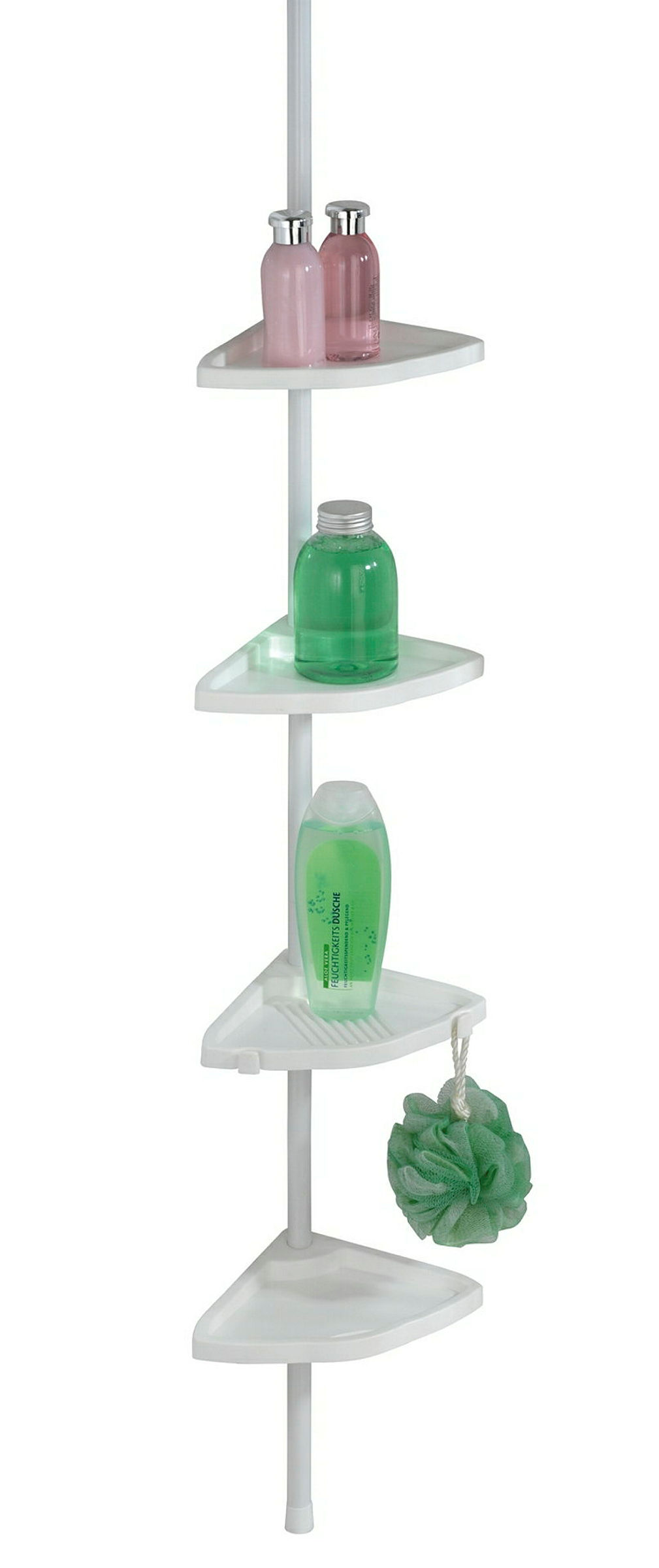 Teleskop Duschecke Easy weiss