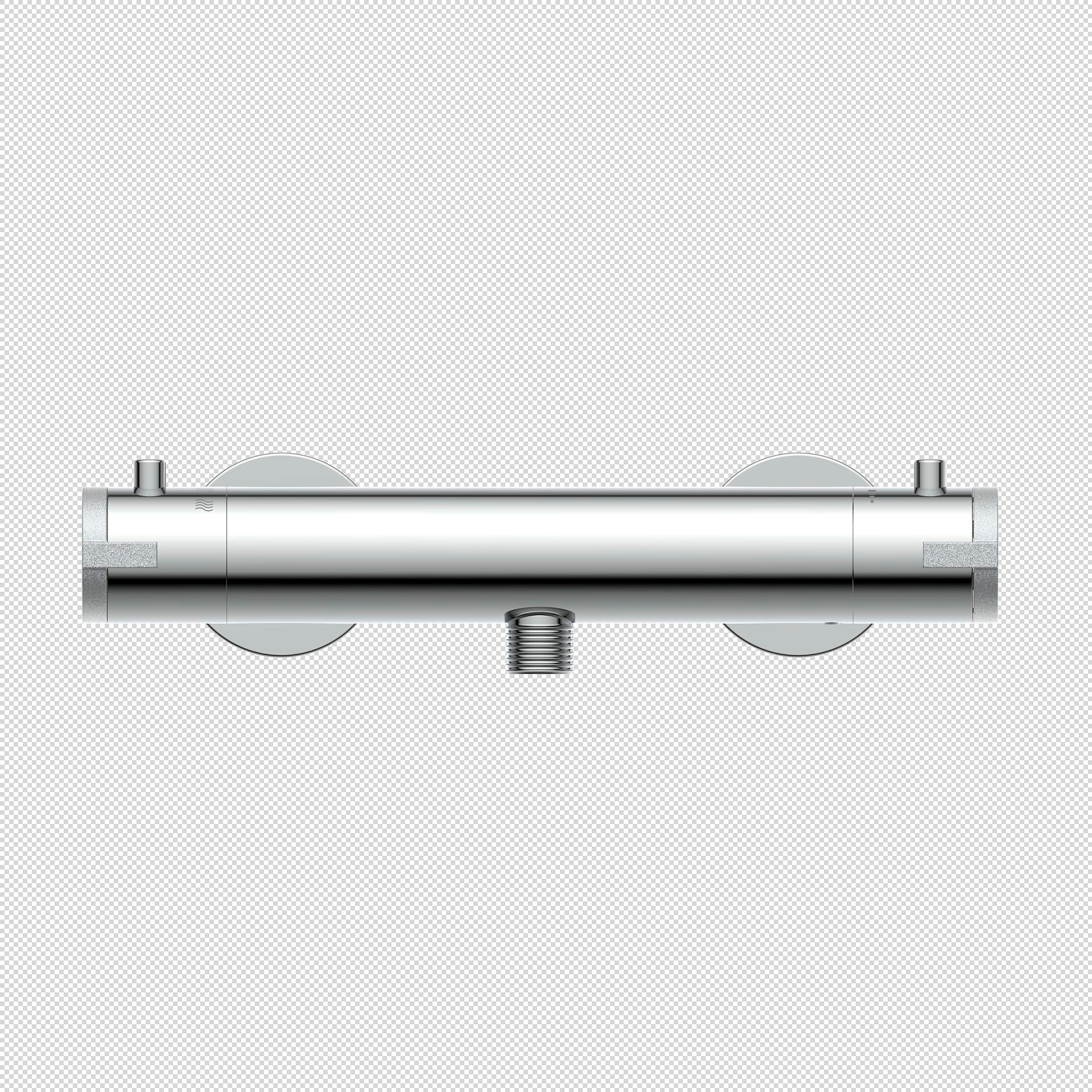 LONDON Thermostat Duscharmatur, Chrom