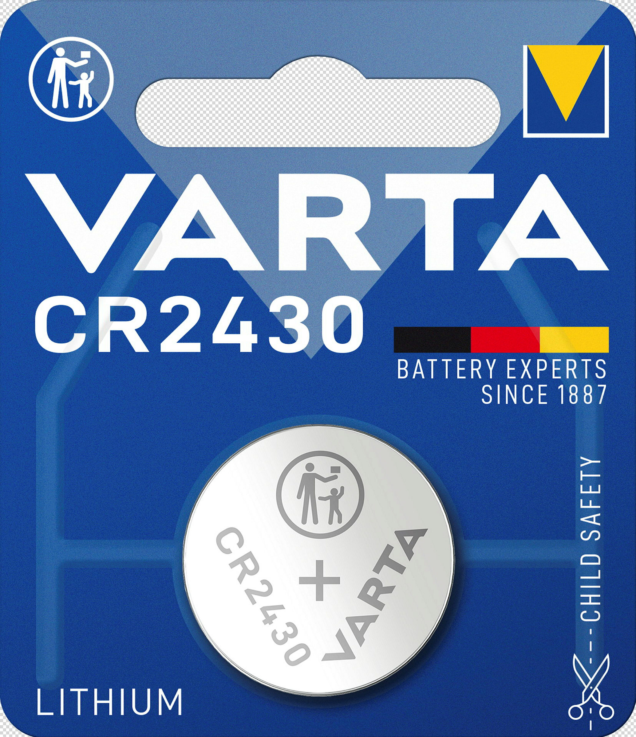 VARTA ELECTRONICS CR2430 Blister 1