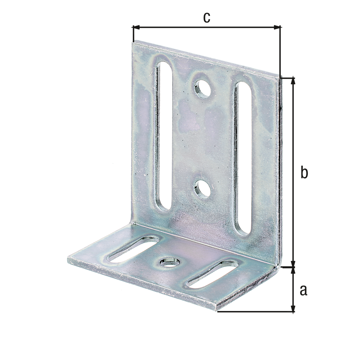 Verstellwinkel 40x77x65 verzinkt