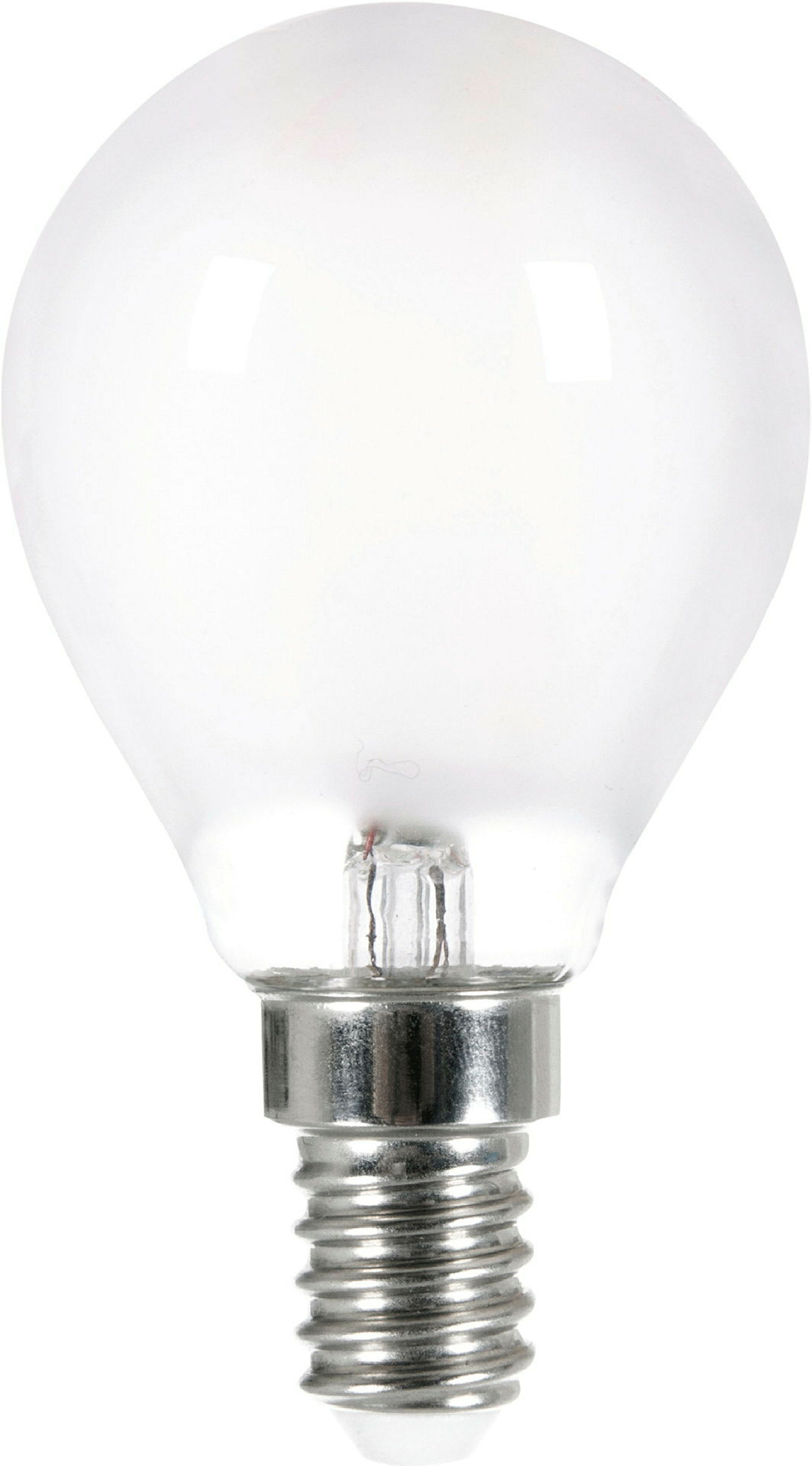 LED Dim. Fil. matt P45 4W-470lm-E14/827