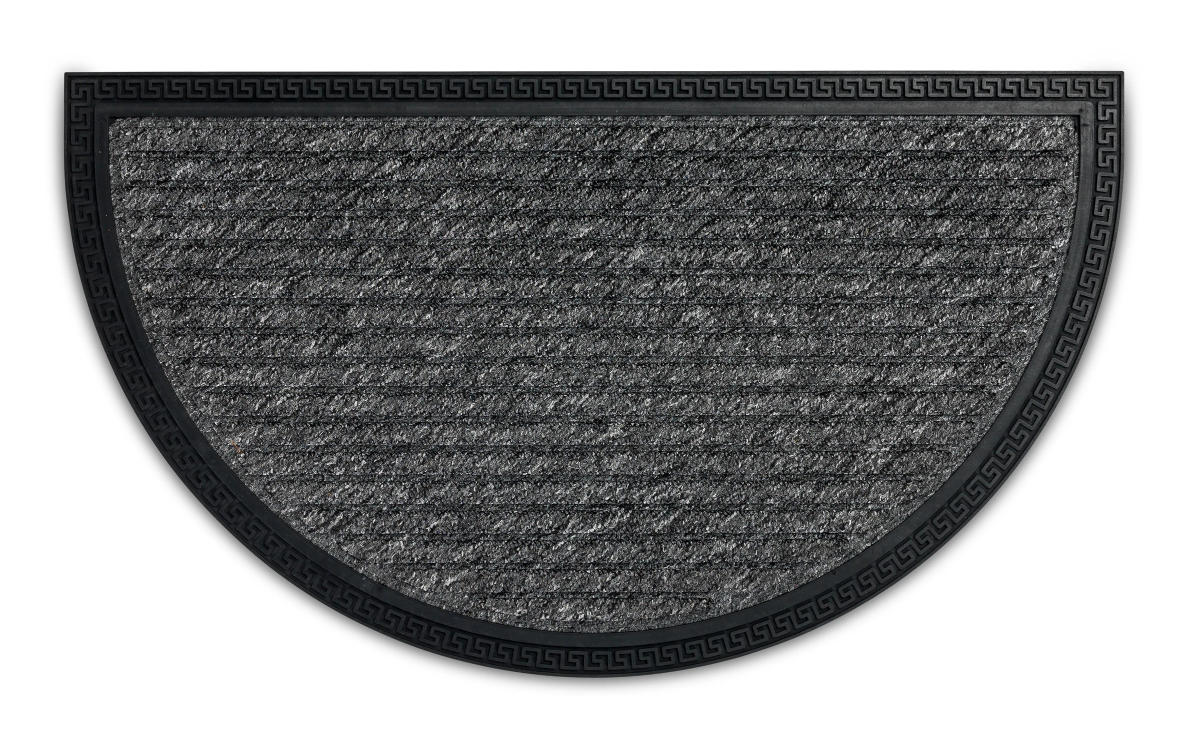 Border Star ca. 40x70cm halbrund D.001 C.040 grau