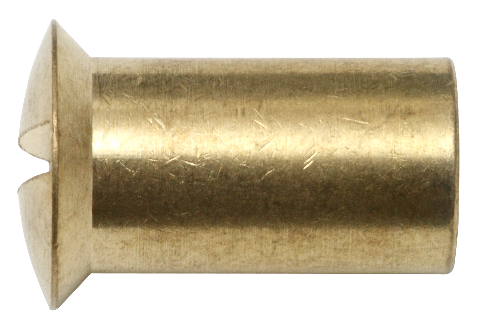 Hülsenmutter M4 x 12, MS blank