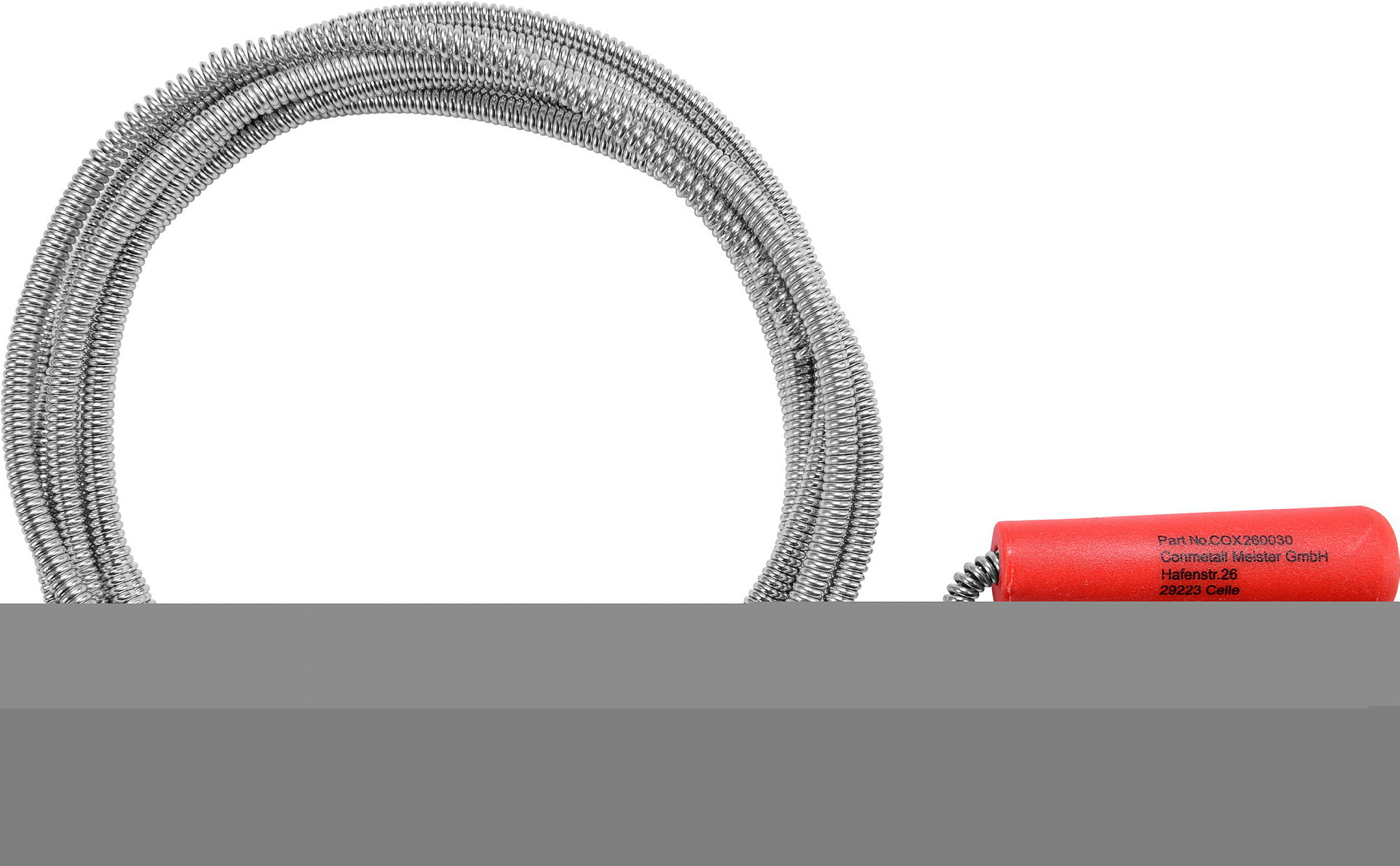 Rohr-Reinigungsspirale 6mm x 3m