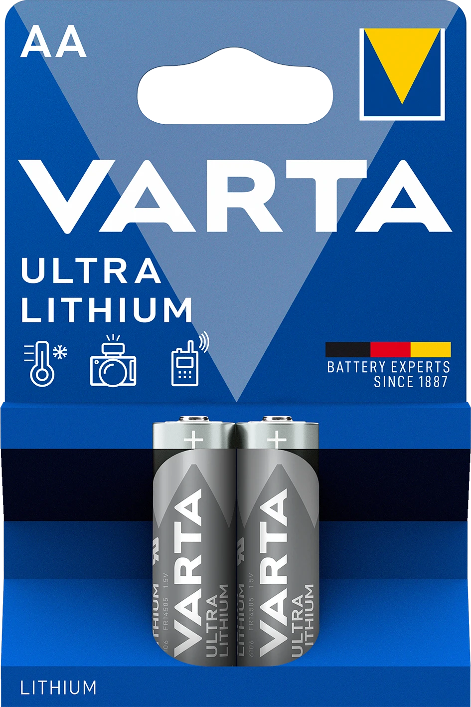 VARTA ULTRA LITHIUMAA Blister 2