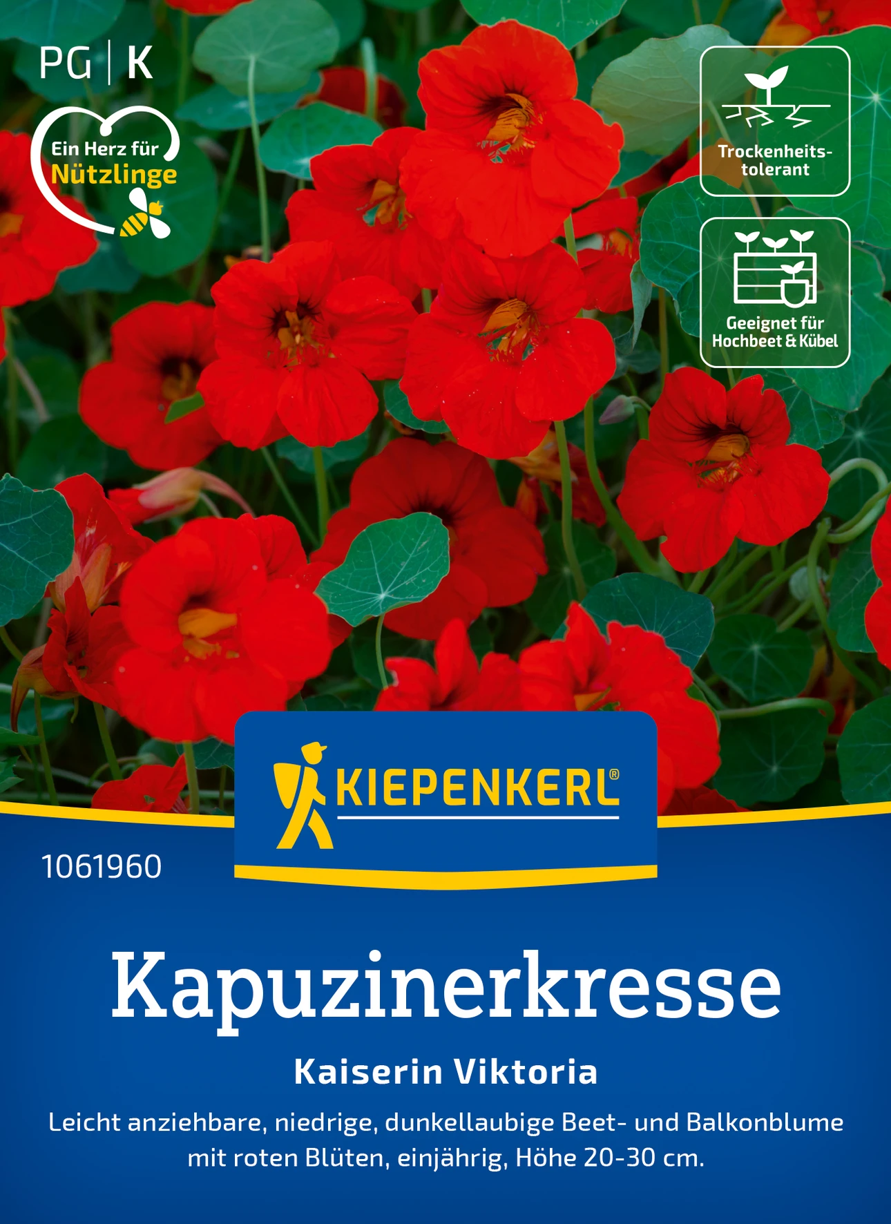Kiepenkerl Kapuzinerkresse Kaiserin Viktoria