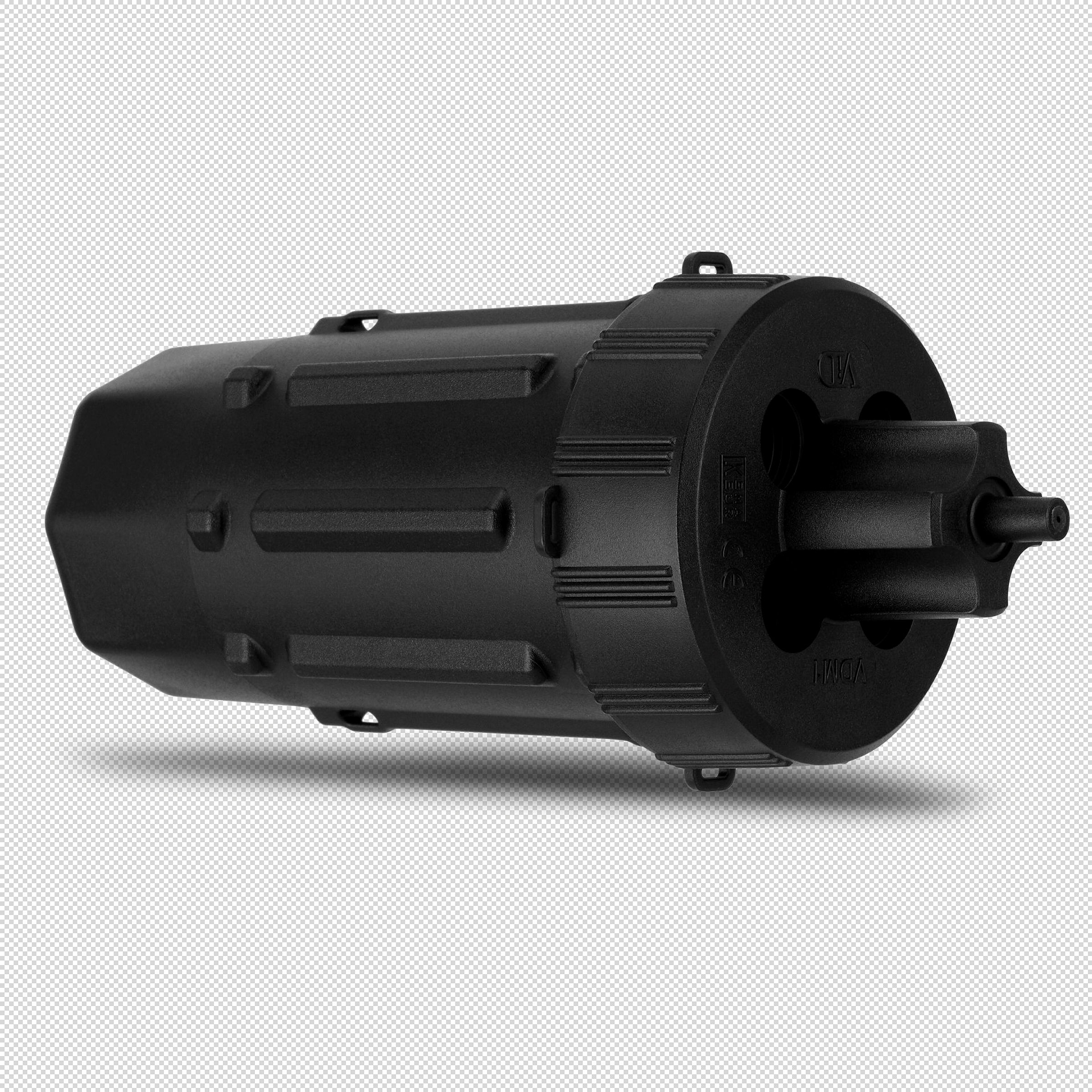 Dosenmuffe für Erdkabelverlegung IP68, 4-f. 5-14mm m. Zubehör schwarz