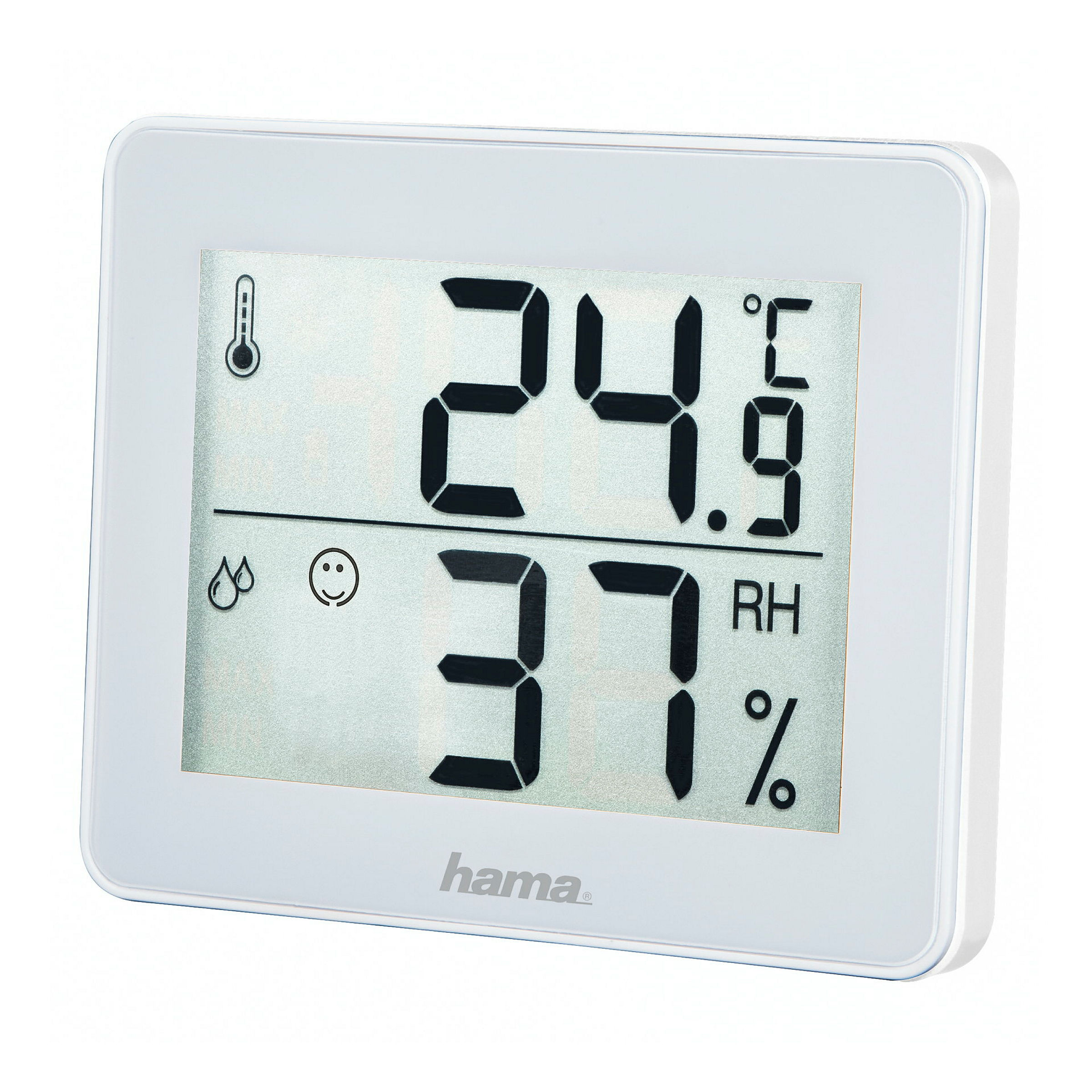 Hama Thermo-/Hygrometer ''TH-130'', Weiß