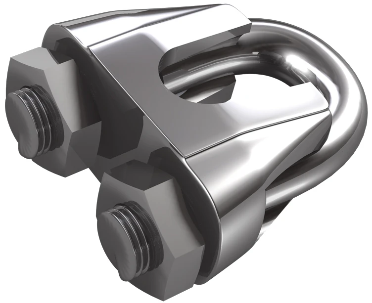 Seilklemme aus Edelstahl (SB-Box) 8 mm