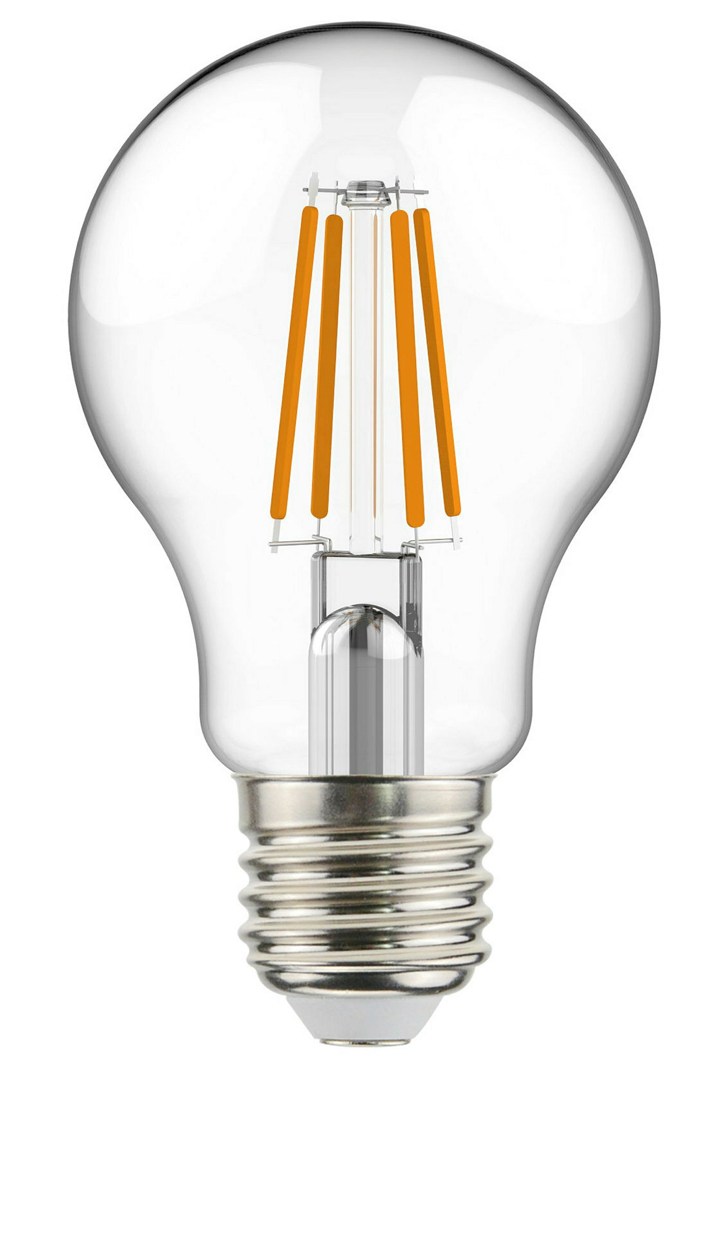 (LIGHTME) Promo-LED 5er-Pack FILAMENT A60 4W-470lm-E27/827