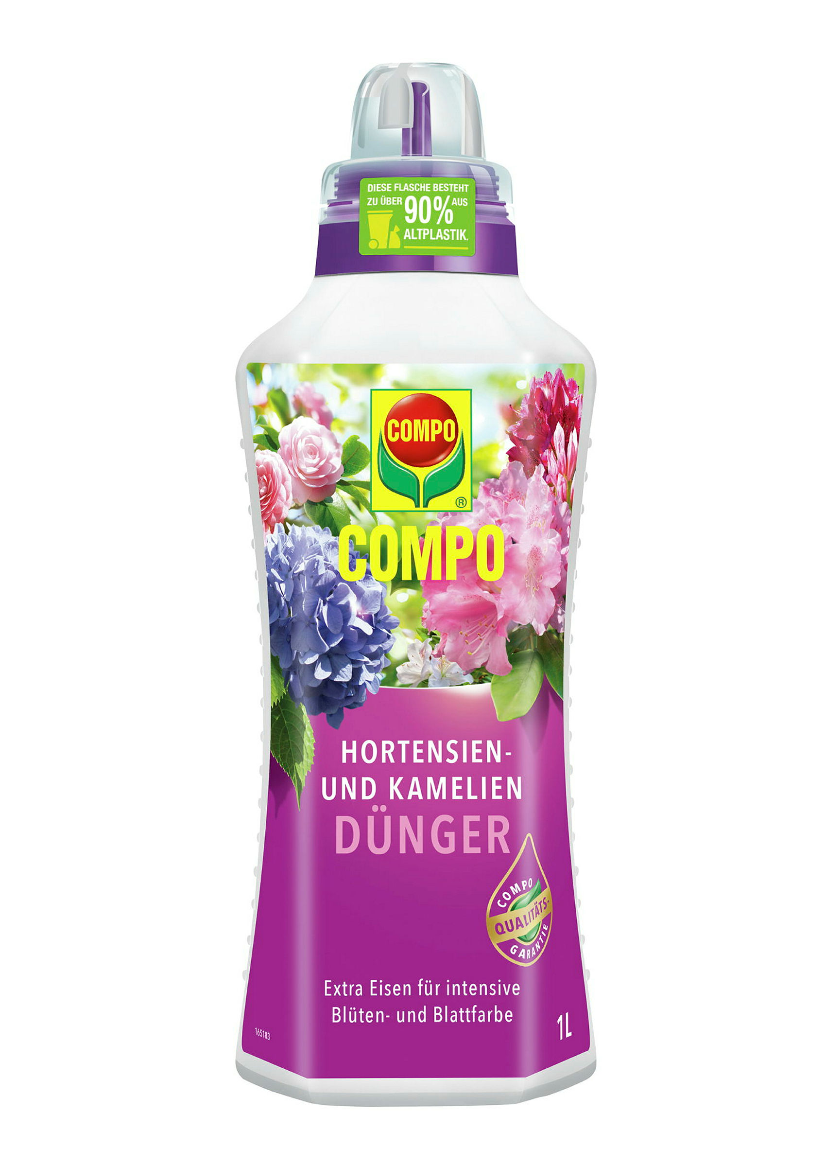 COMPO Hortensien-u.Kameliendünger, 1 L