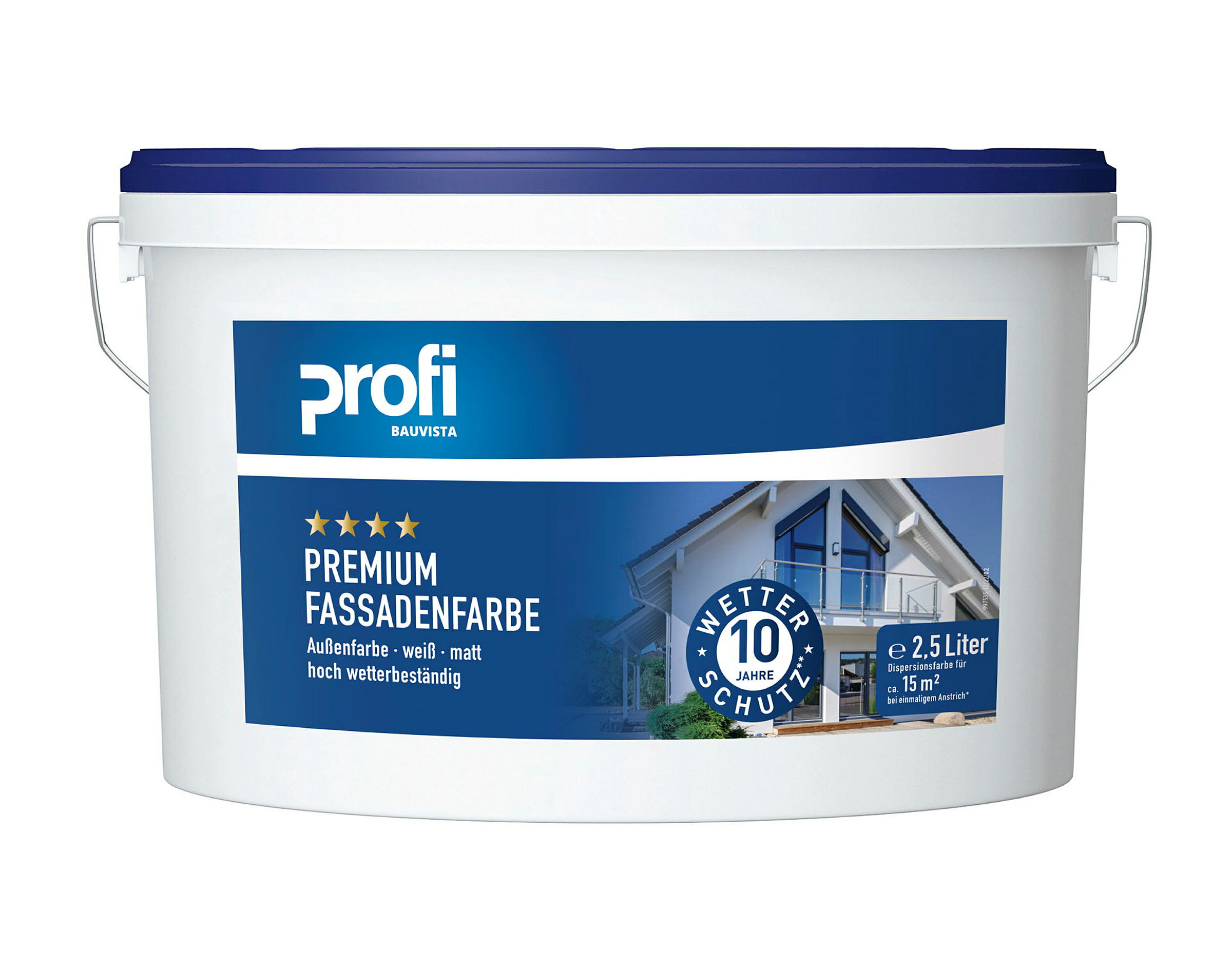 PROFI Premium Fassadenfarbe 2,5 L
