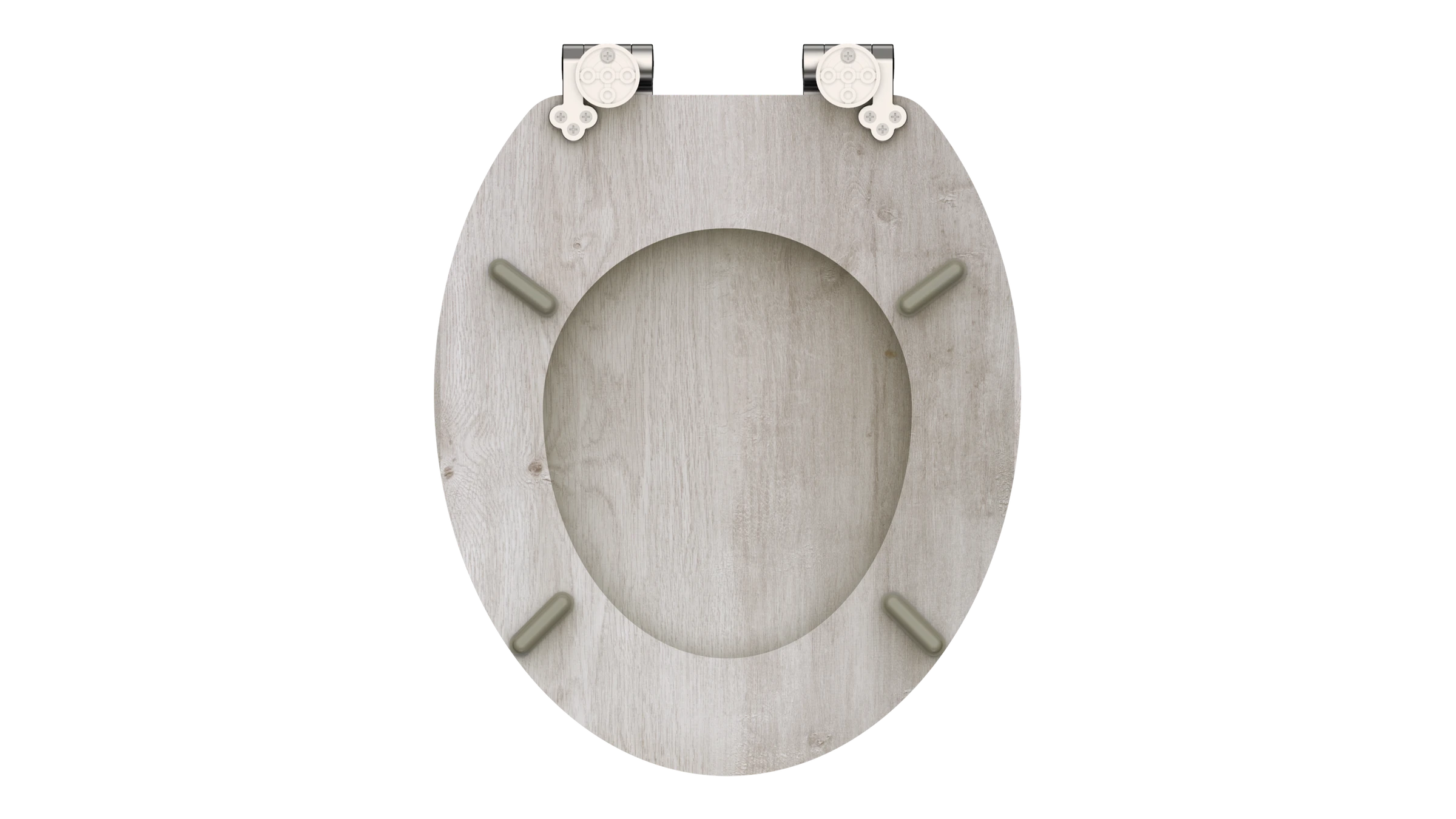 MDF WC-Sitz LIGHT WOOD, mit Absenkautomatik