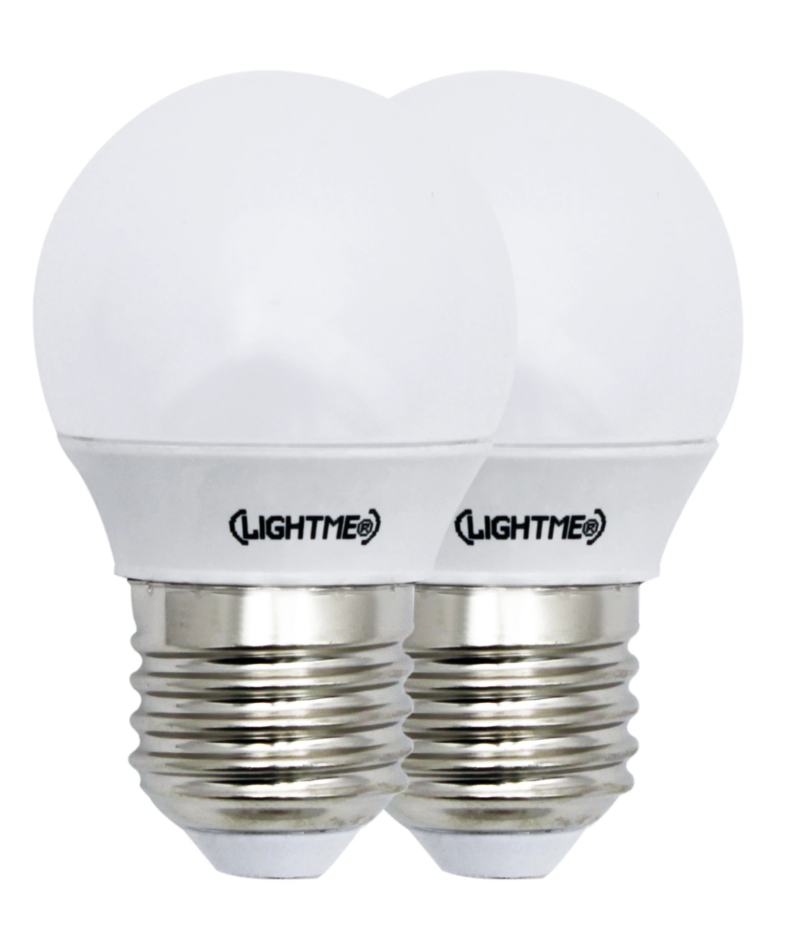 LED 2er-Pack P45 3W-250lm-E27/827