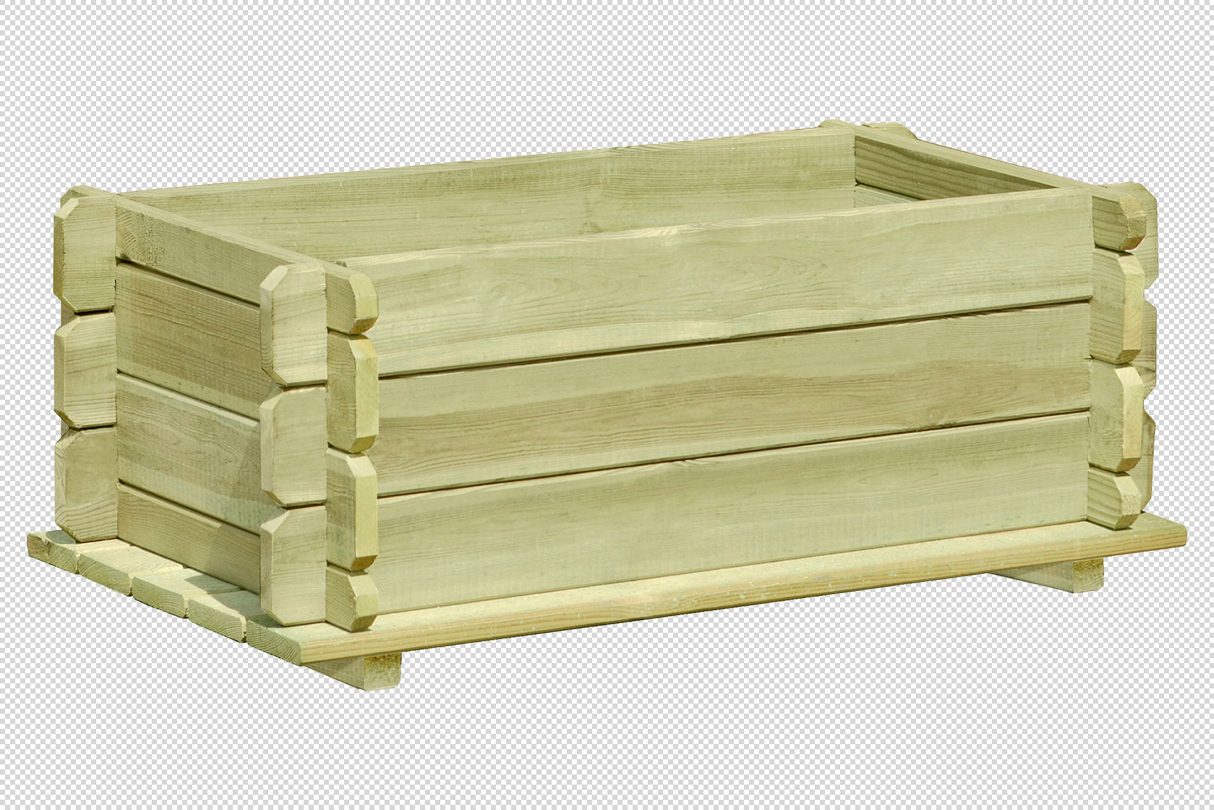 SENA Pflanzkasten grün 80x45x32cm