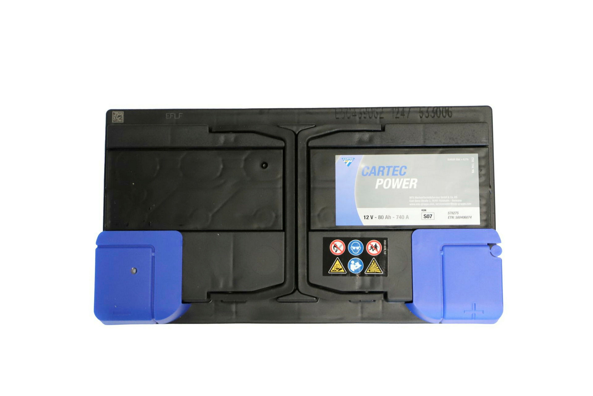 POWER SLI Starterbatterie 80 AH / 740 A