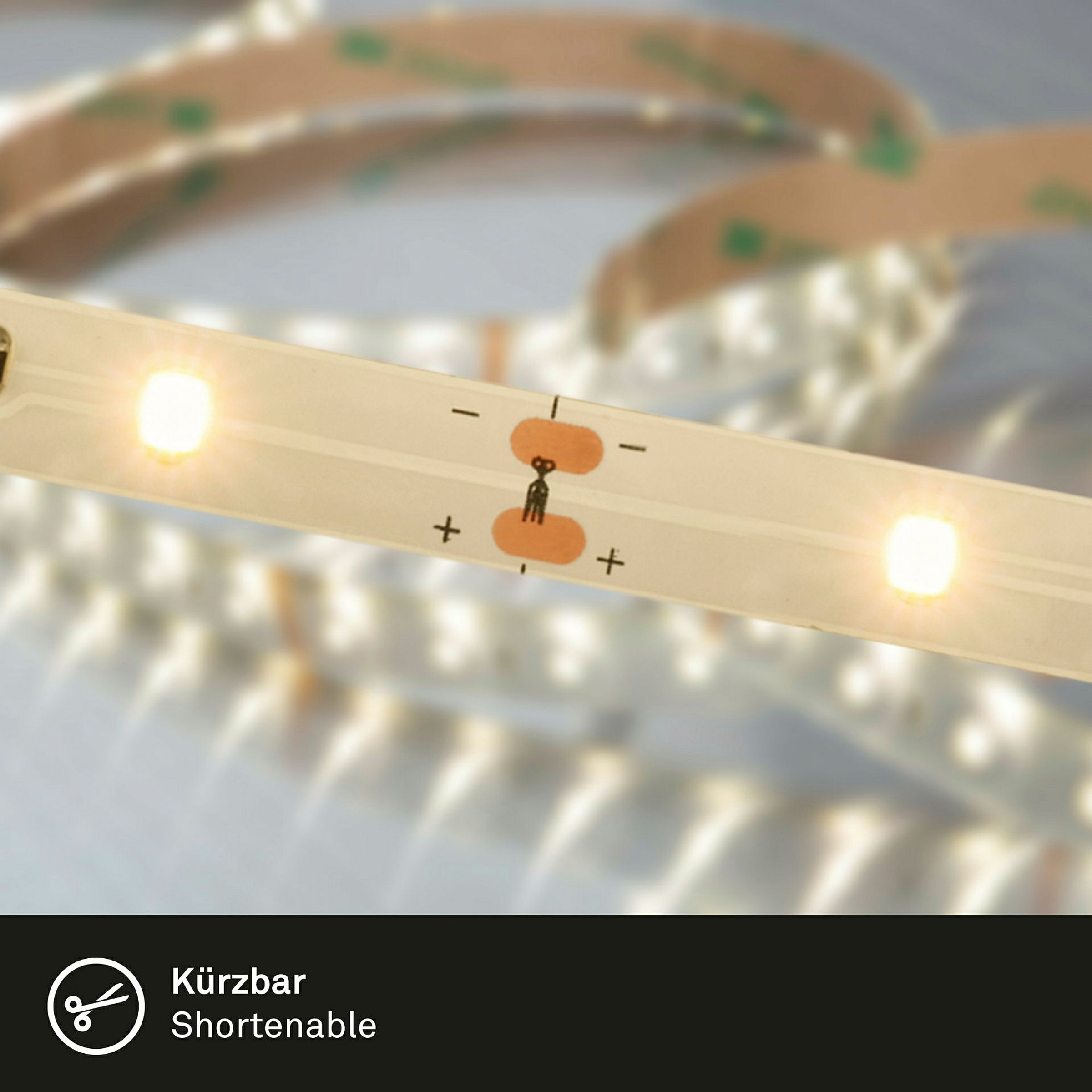 LED-Band, weiß, 150xLED, 5m, inkl. USB