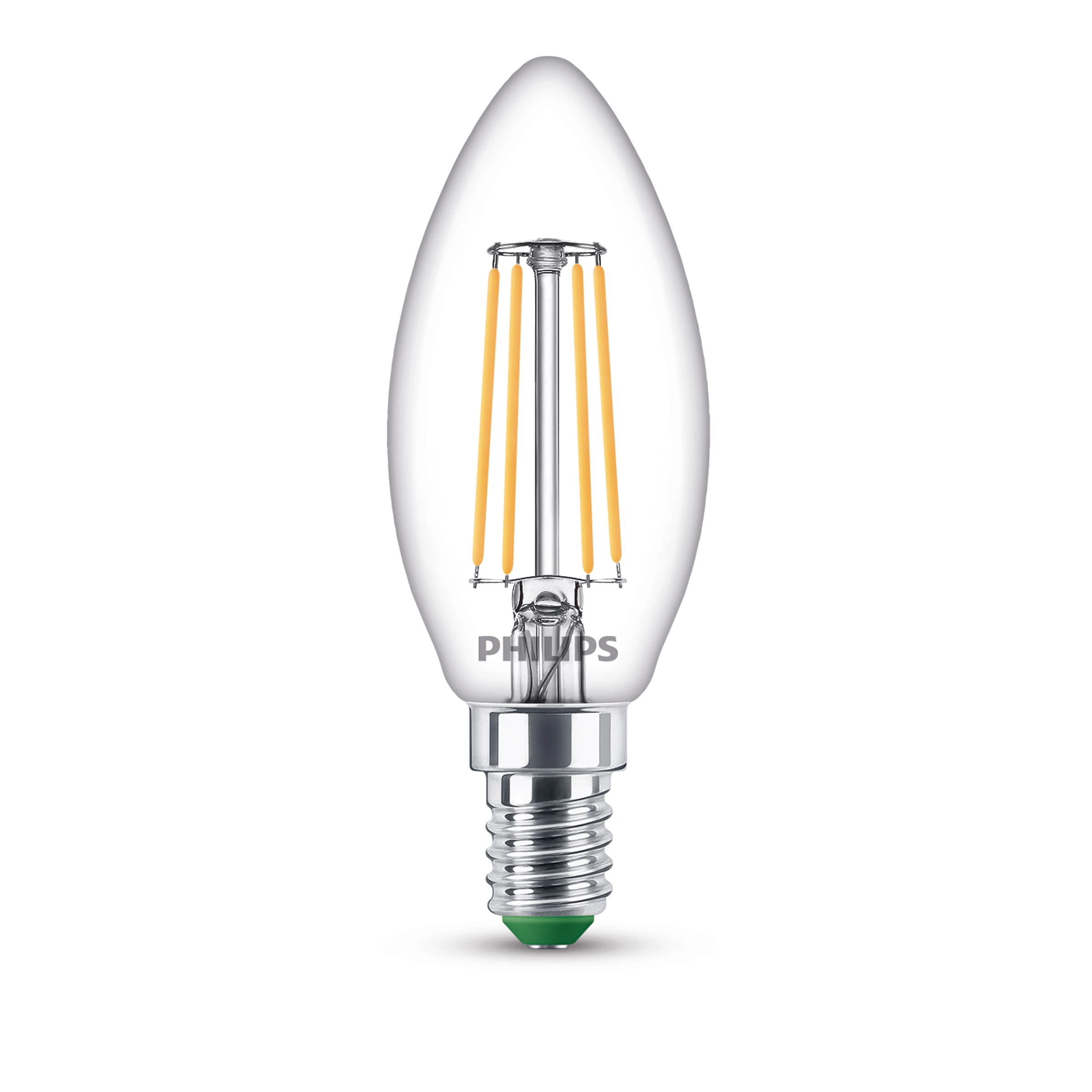 LED-Lampe ''classic ultraeffizient'', 60W, E14, Kerze, klar, warmweiß