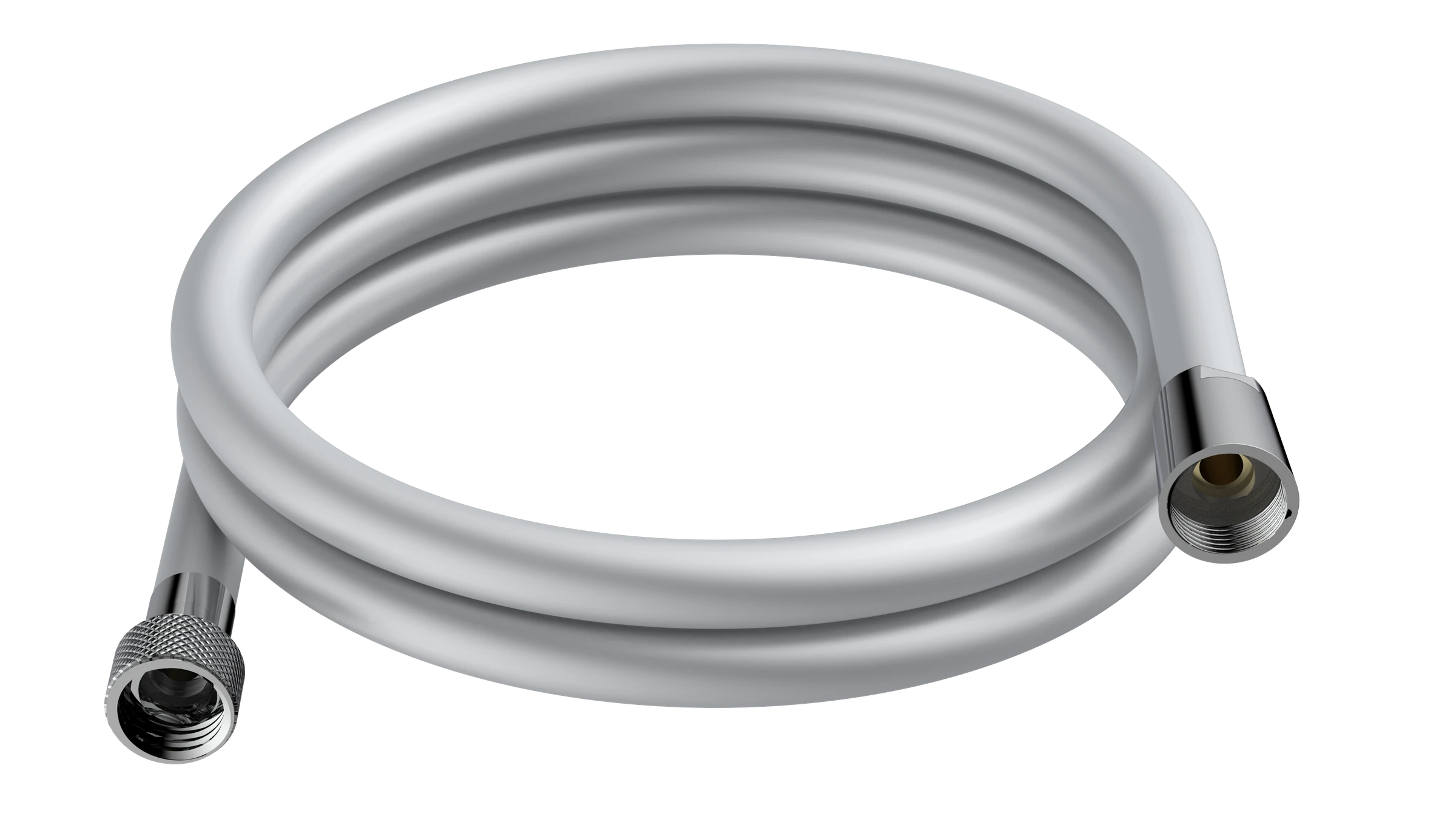 Brauseschlauch 150 cm, Kunststoff, Silber