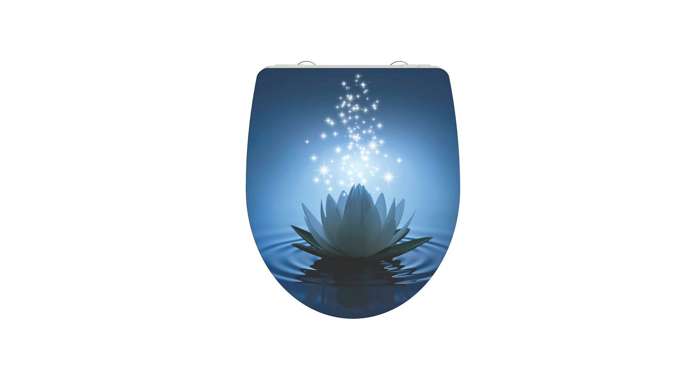 Duroplast HG WC-Sitz WATER LILY, mit Absenkautomatik und Schnellverschluss