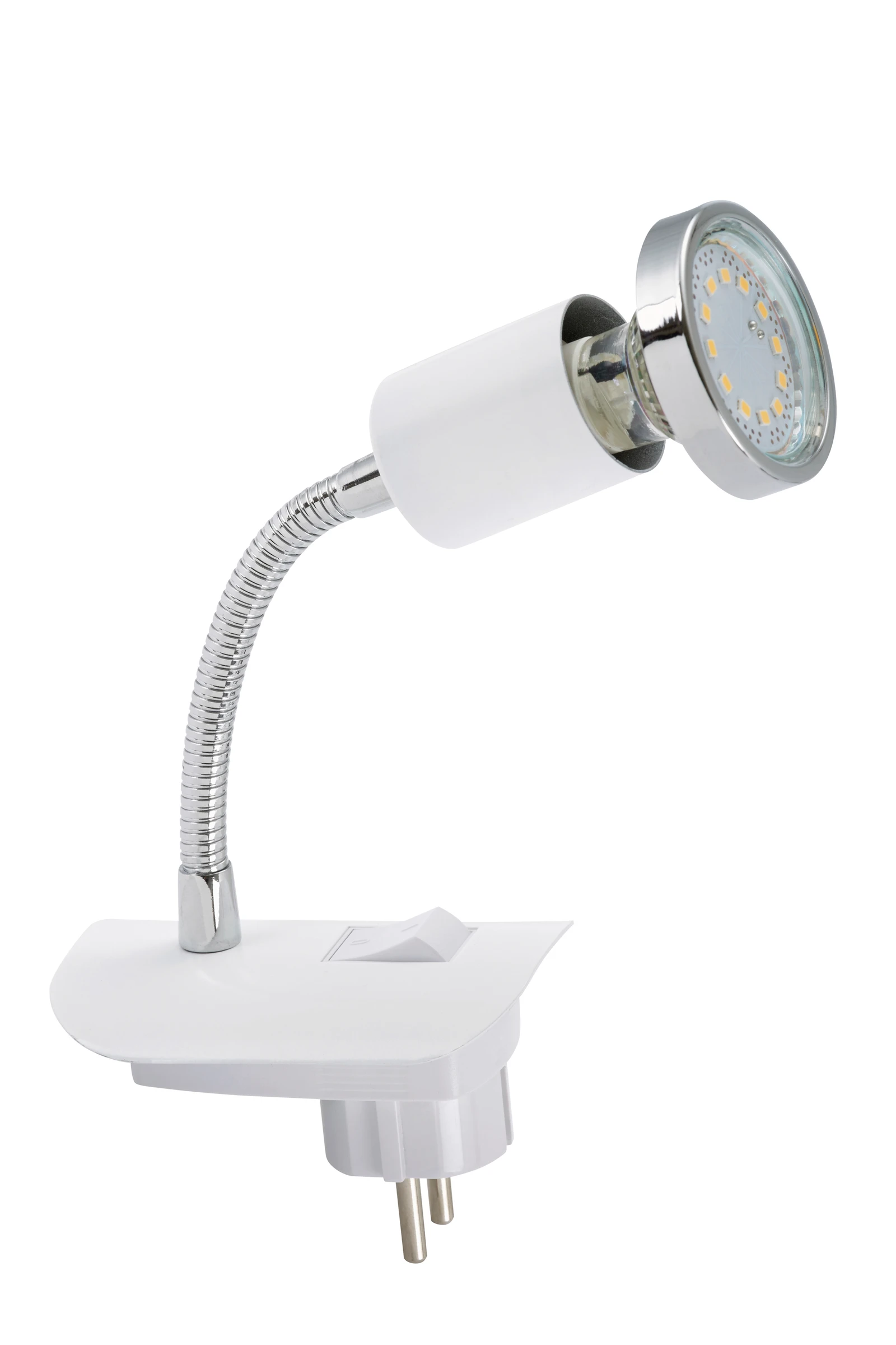 LED Steckerleuchte, weiß, 1xLED/GU10/2,9W