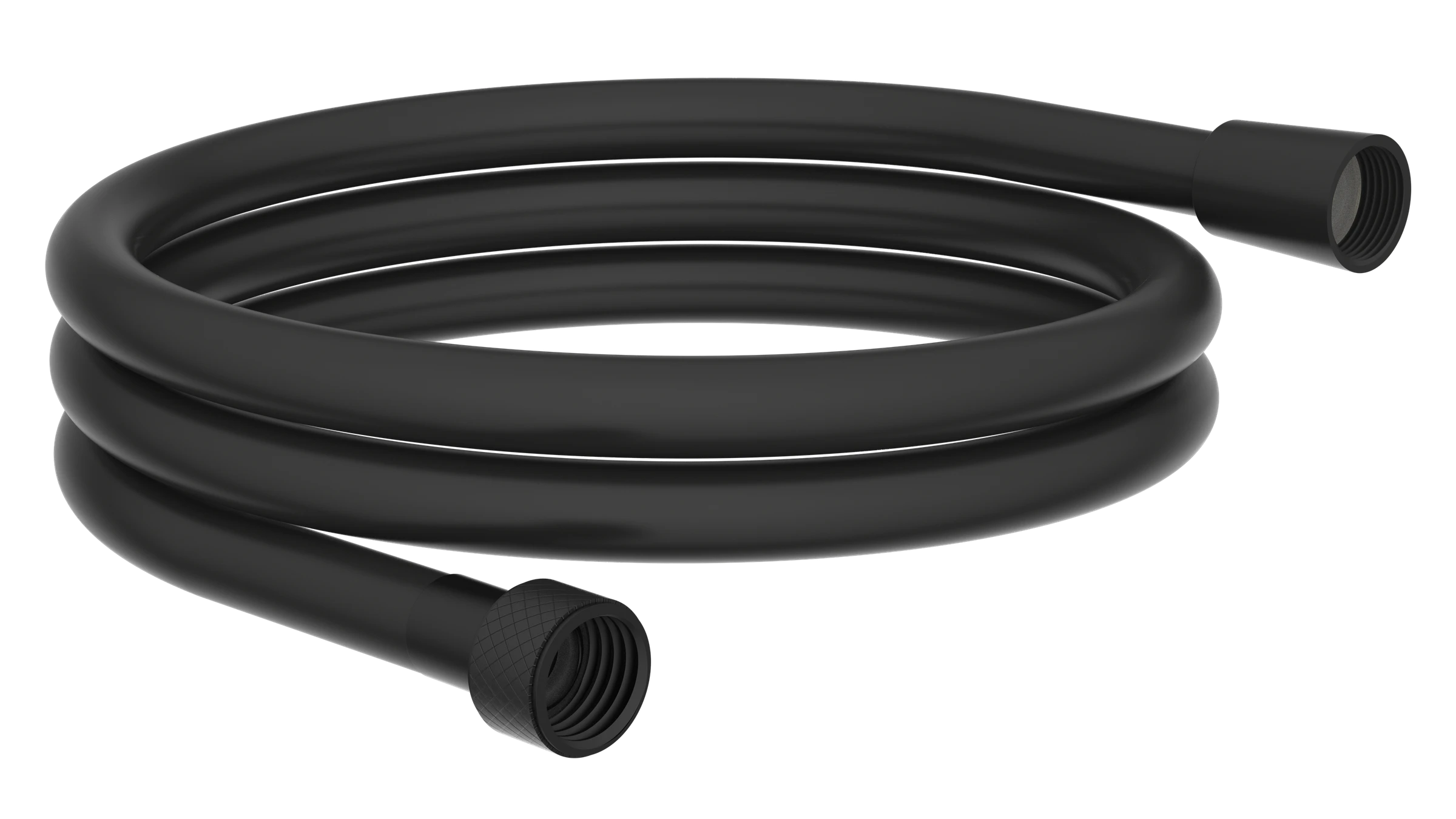 Brauseschlauch 150 cm, Kunststoff, Schwarz