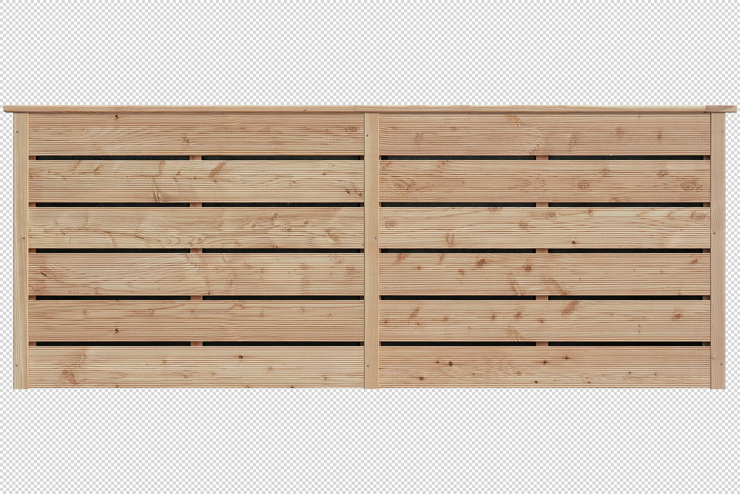 Hochbeet Emma XL, Lärche 20x120 mm, 206x103x80 cm
