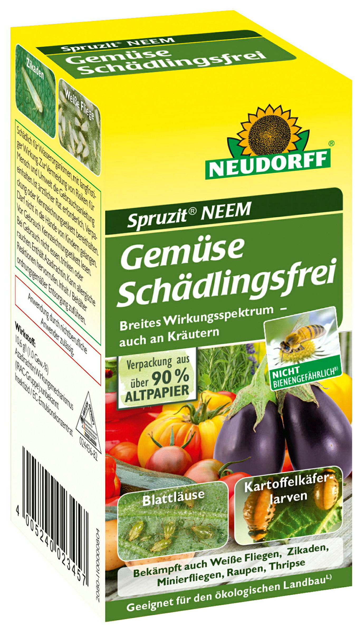 Neudorff Spruzit NEEMGemüseSchädlingsfrei, 30ml