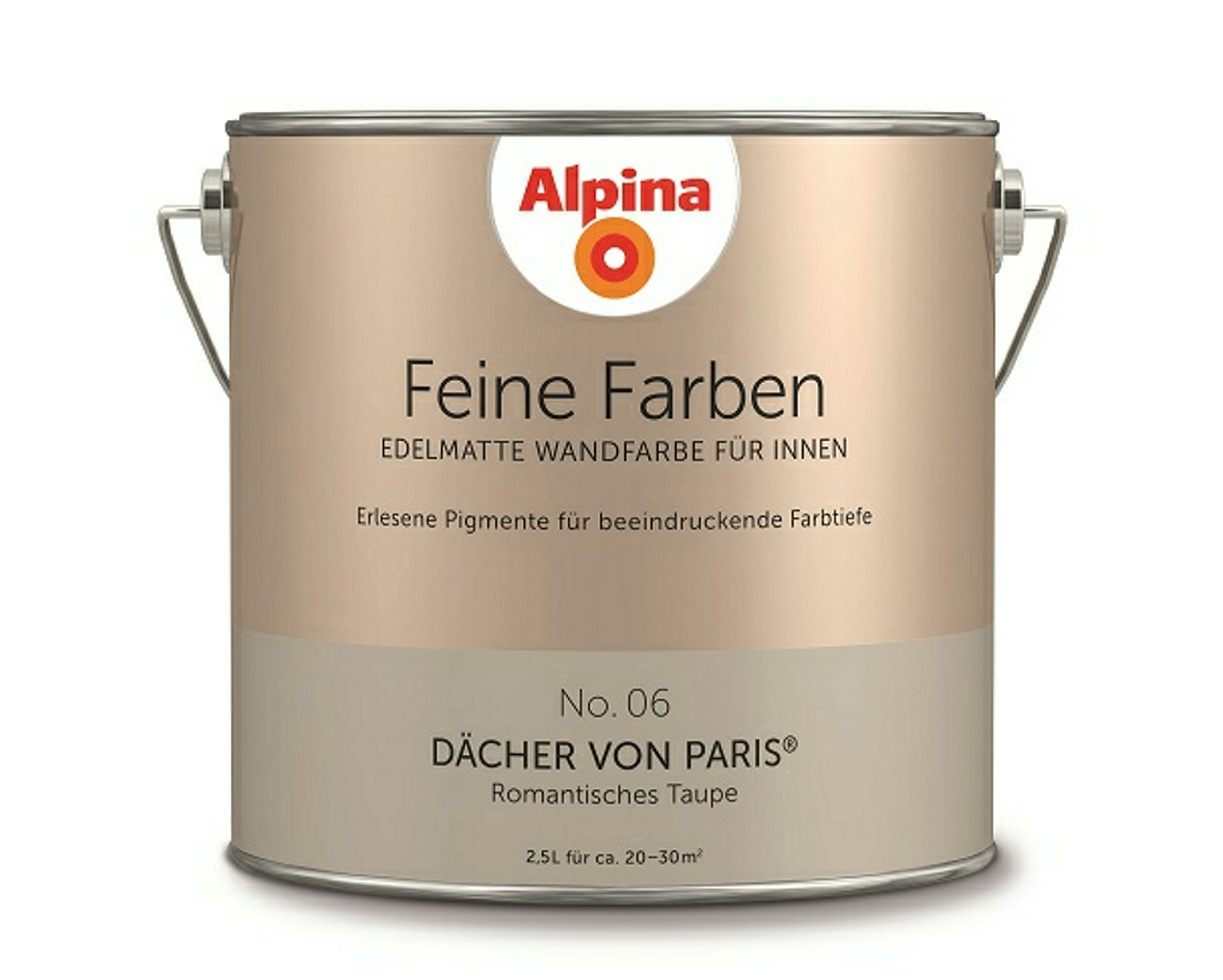 Alpina Feine Farben No. 06 Dächer von Paris® edelmatt 2,5 Liter