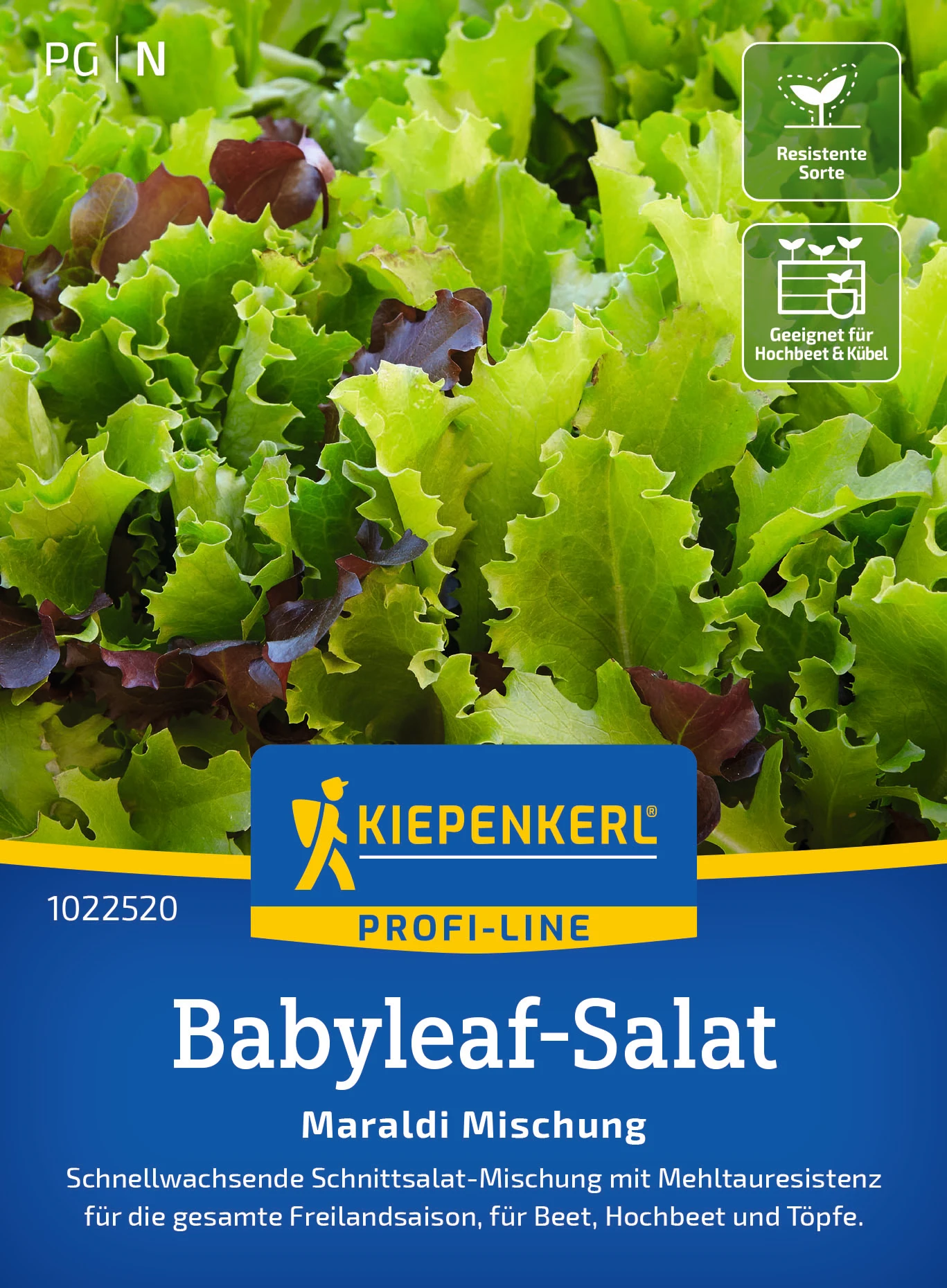 Kiepenkerl Babyleaf-Salat Maraldi Mischung