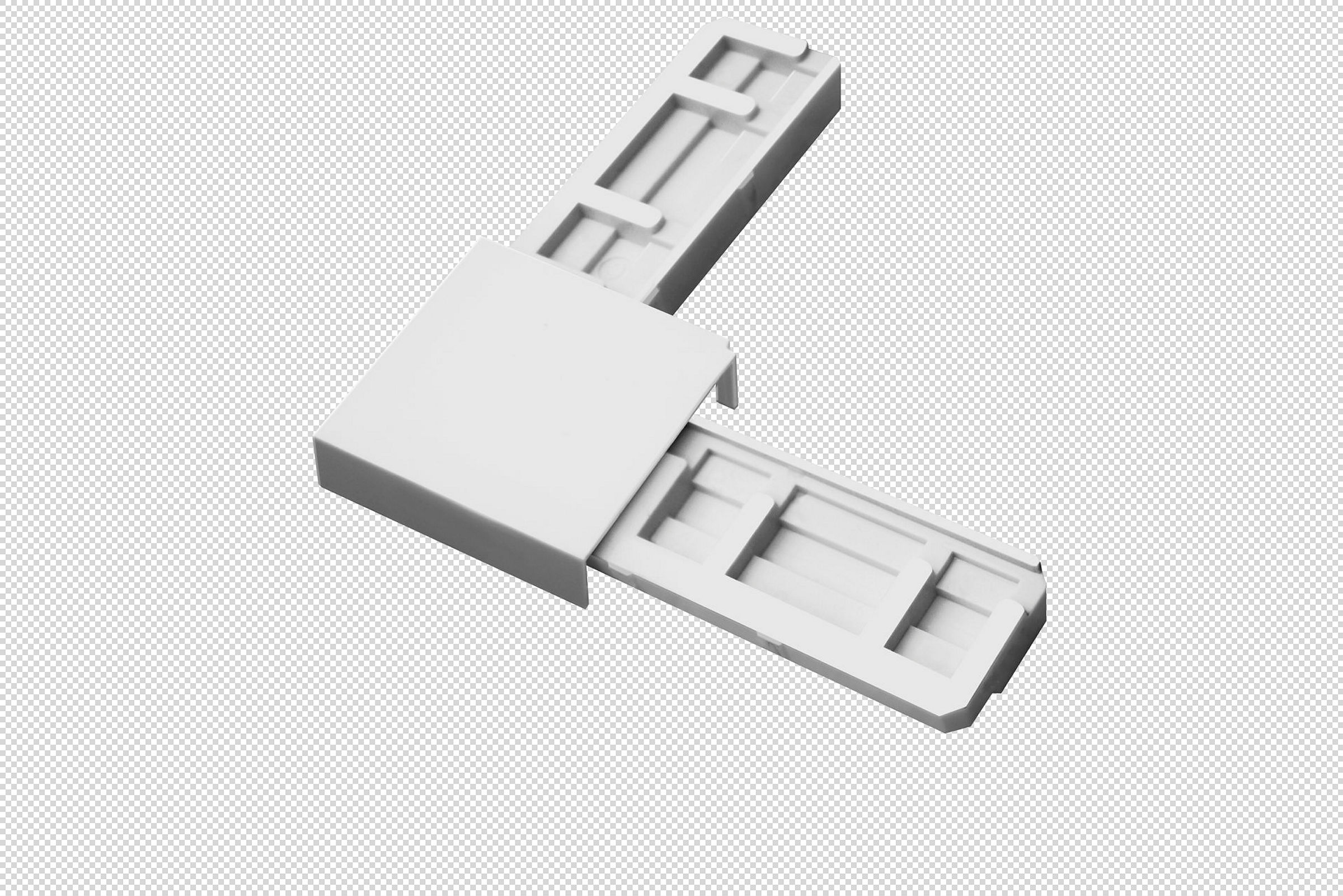 Schellenberg Eckverbinder-Set PLUS, weiß