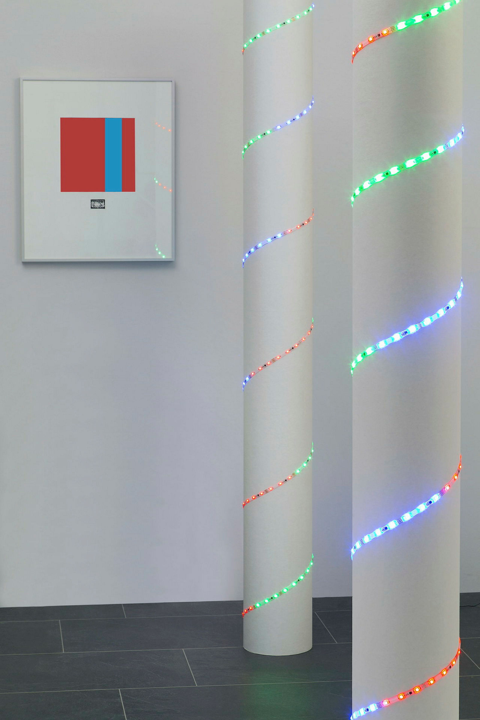 RGB-LED Flexband, weiß, 150xRGB-LED/0,12W