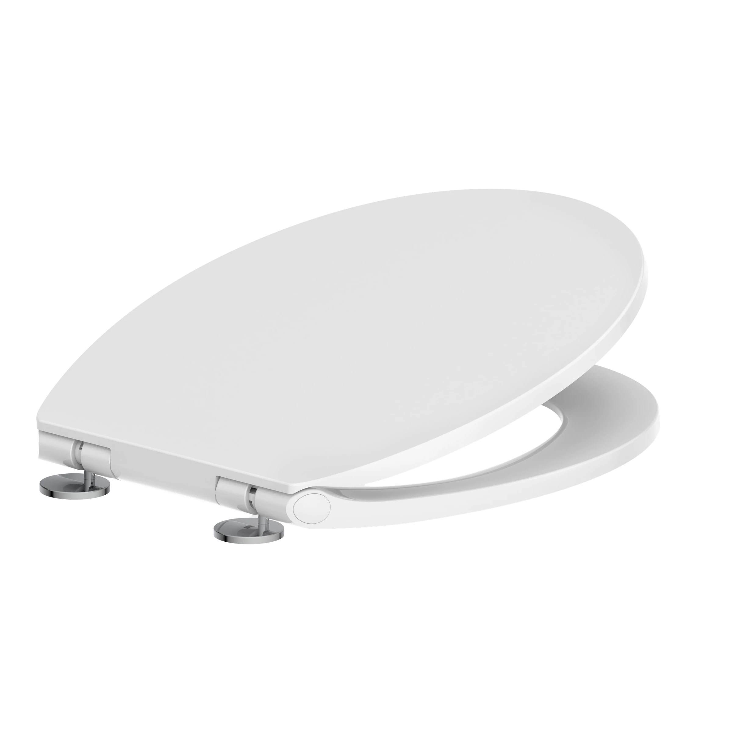 Duroplast WC-Sitz WHITE, mit Absenkautomatik und Schnellverschluss