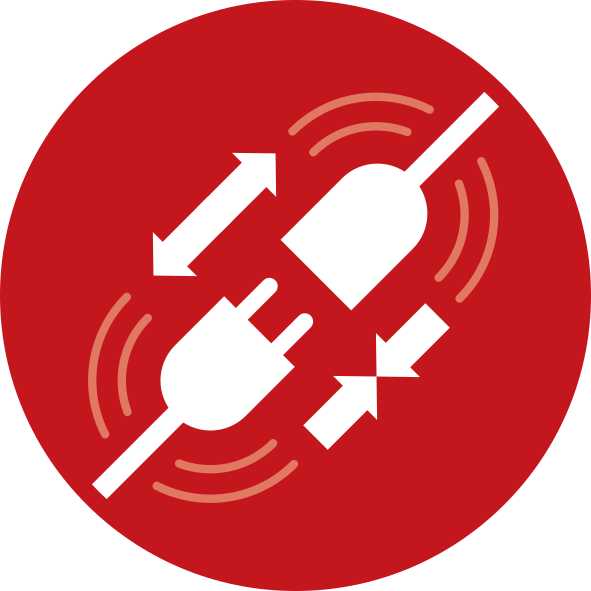 Stecker/Kupplung Safe-Box IP44 große Ausführung
