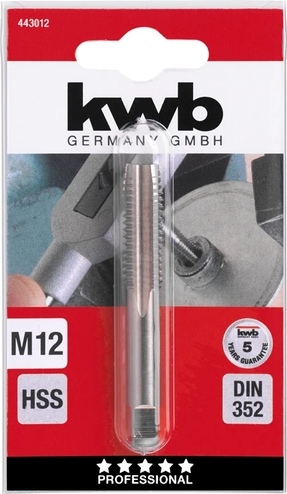Einschnitt-Gewindebohrer, M12