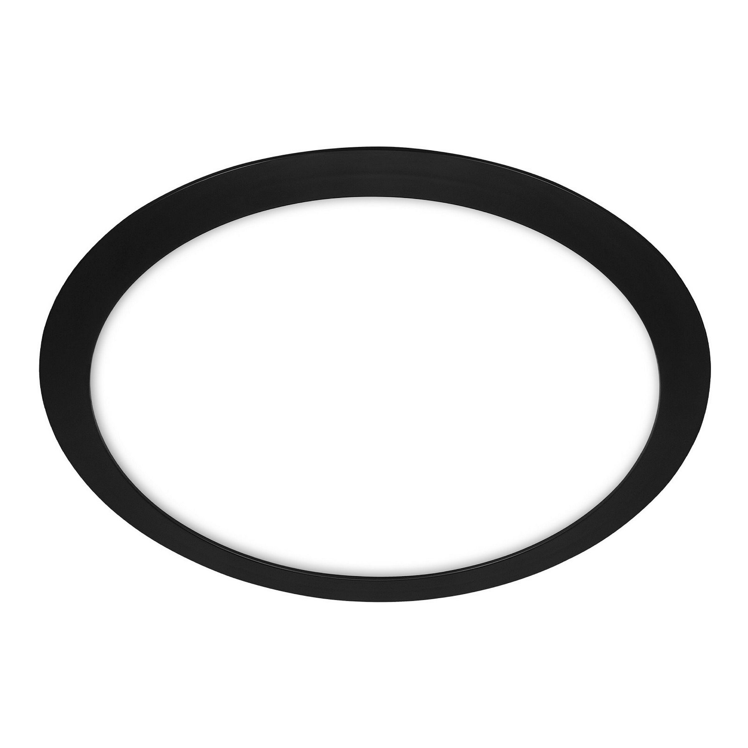 LED Deckenleuchte, schwarz, IP44, 1xLED/12W