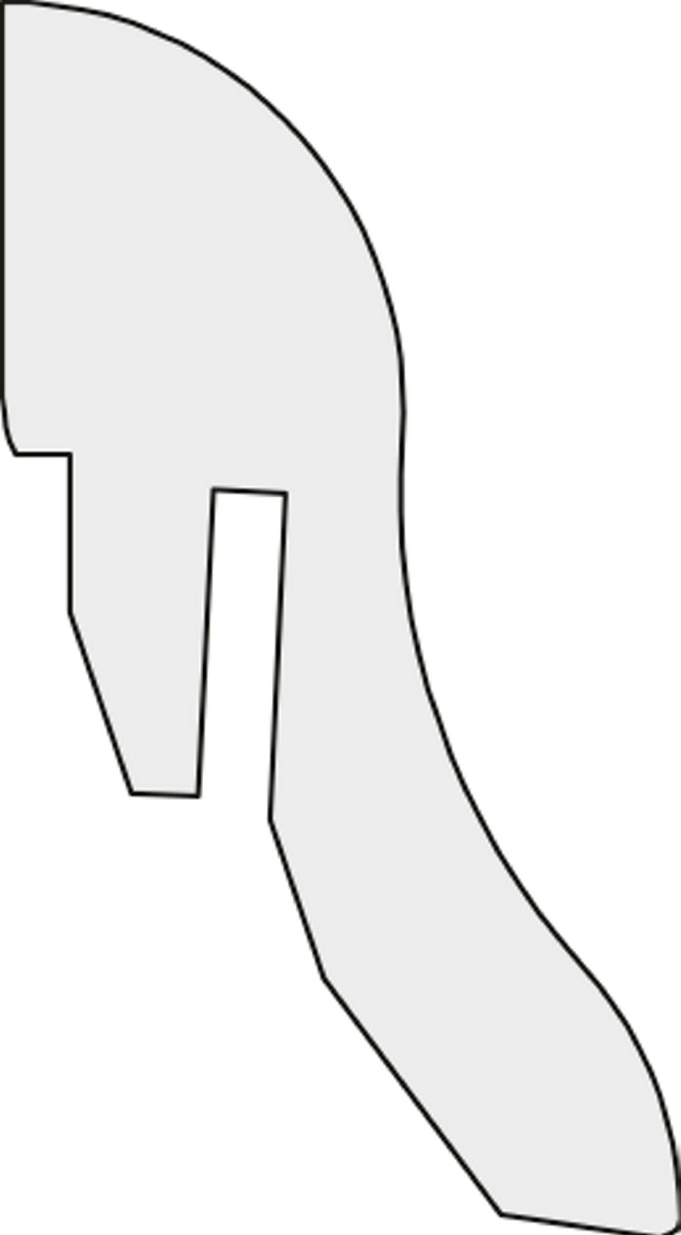 Sockelleiste 22x40x2400 mm