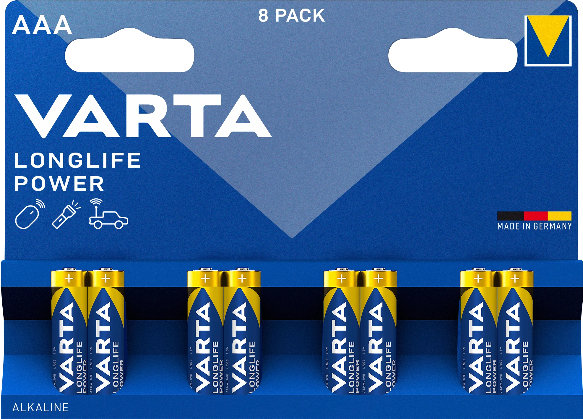 VARTA LONGLIFE Power AAA Blister 8
