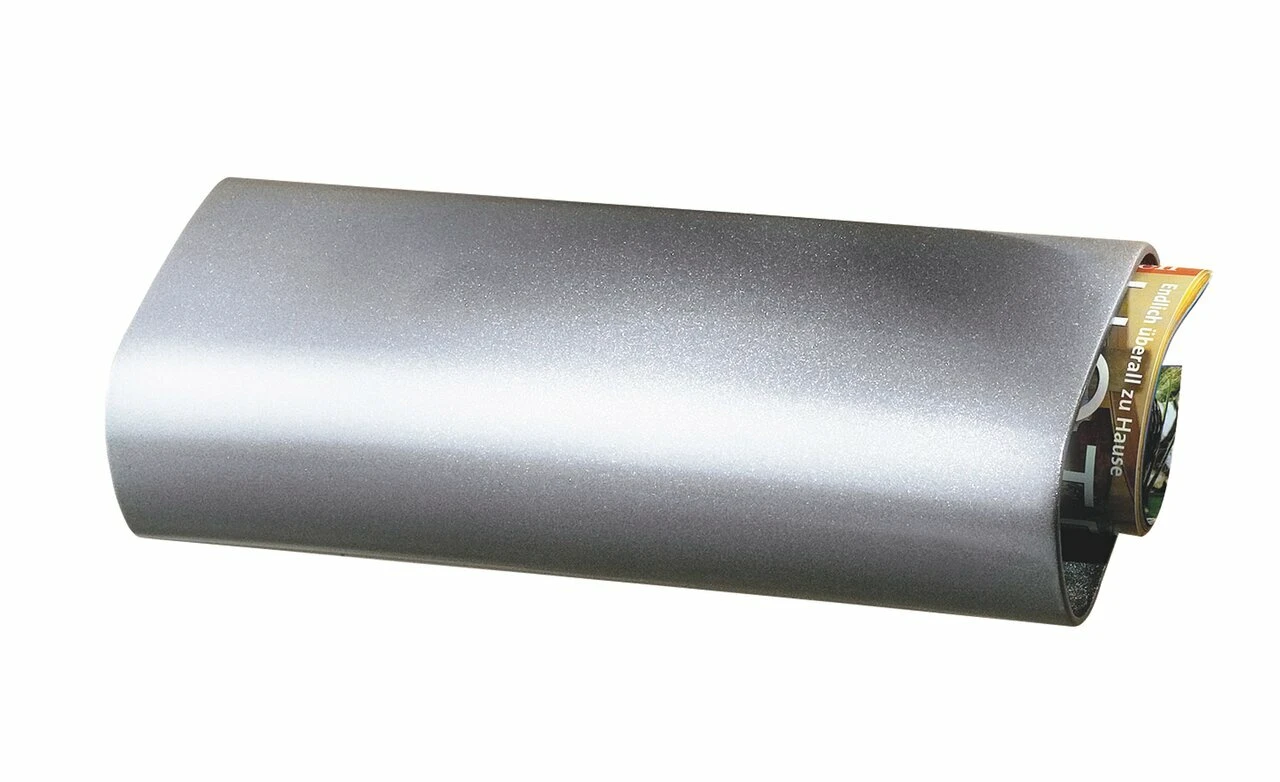 Kunststoff-Zeitungsbox 4900 Si silber